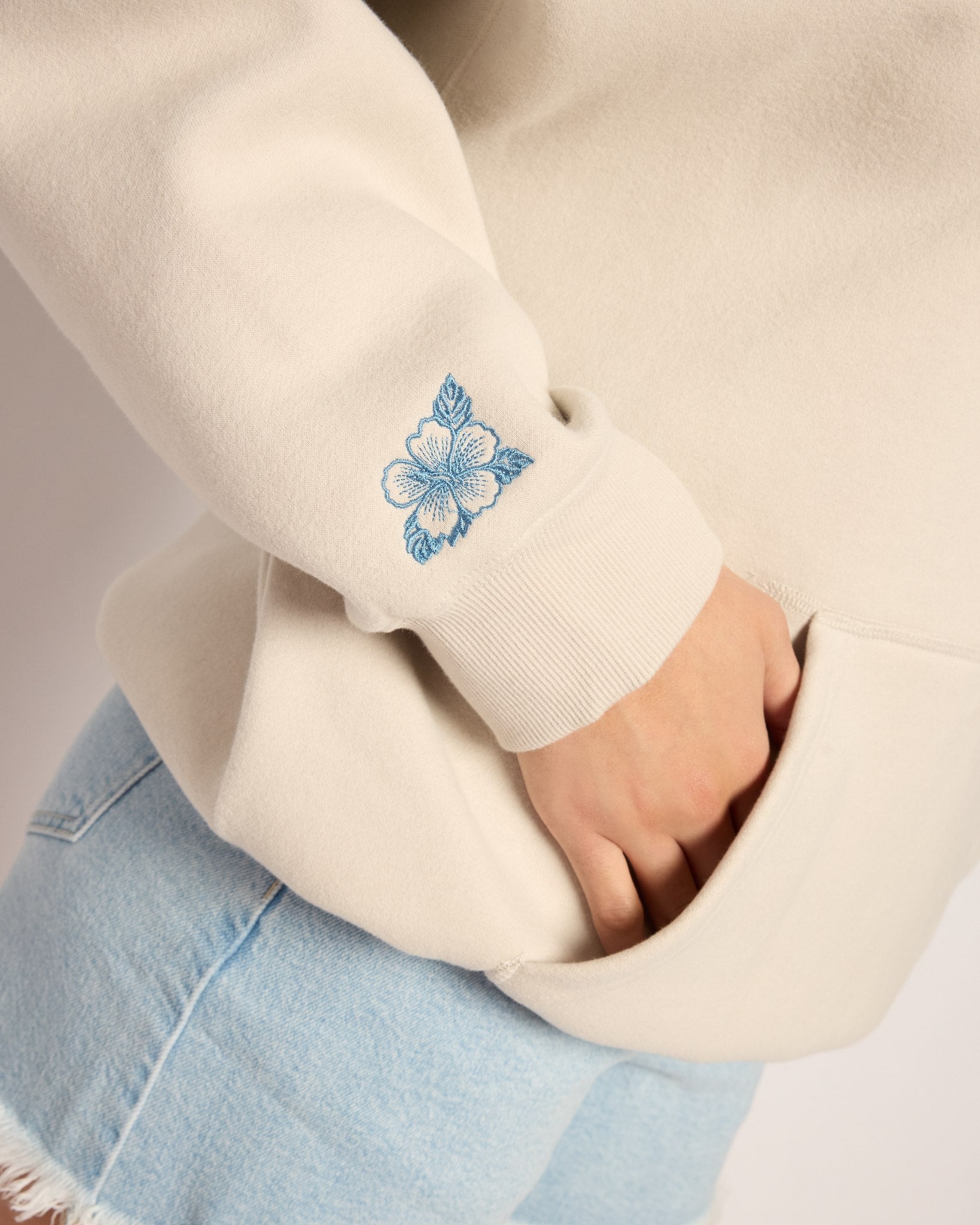Cream $|& SEAS Ryder "Sun Chaser" Graphic Hoodie - SOF Back