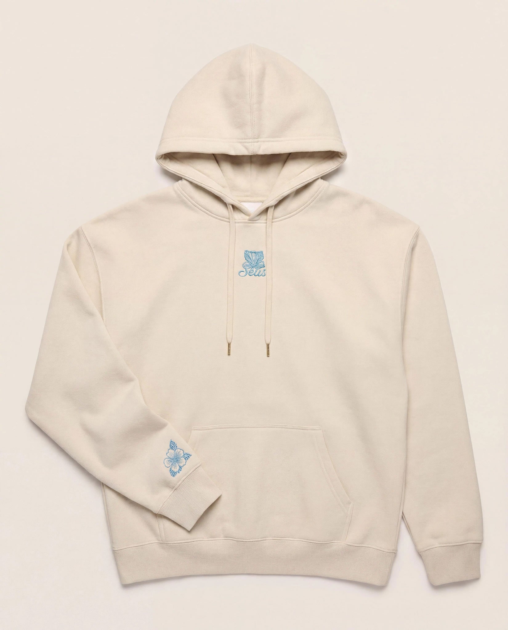 Cream $|& SEAS Ryder "Sun Chaser" Graphic Hoodie - VOF Detail
