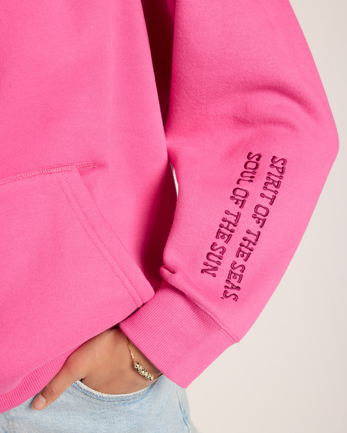 Rouge $|& SEAS Ryder "Salty Bandit" Graphic Hoodie - SOF Detail