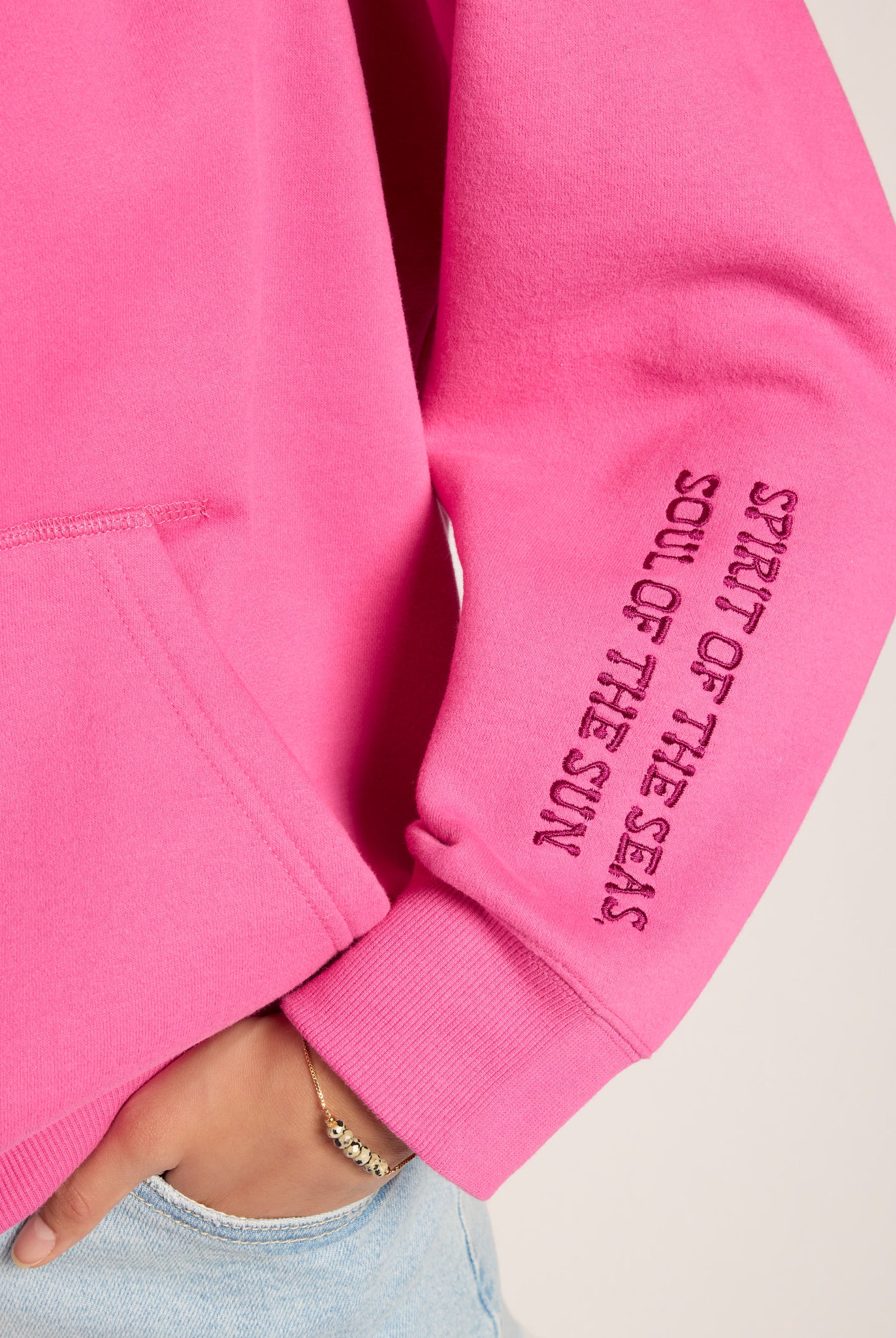 Rouge $|& SEAS Ryder "Salty Bandit" Graphic Hoodie - SOF Detail