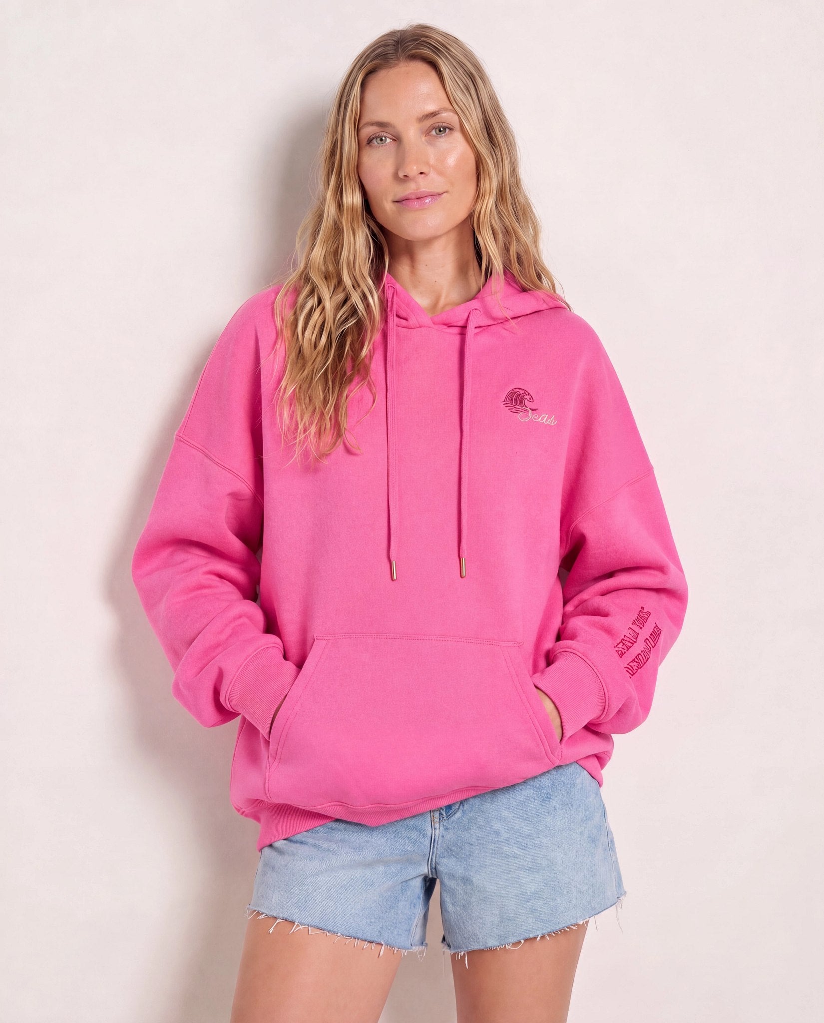 Rouge $|& SEAS Ryder "Salty Bandit" Graphic Hoodie - SOF Detail