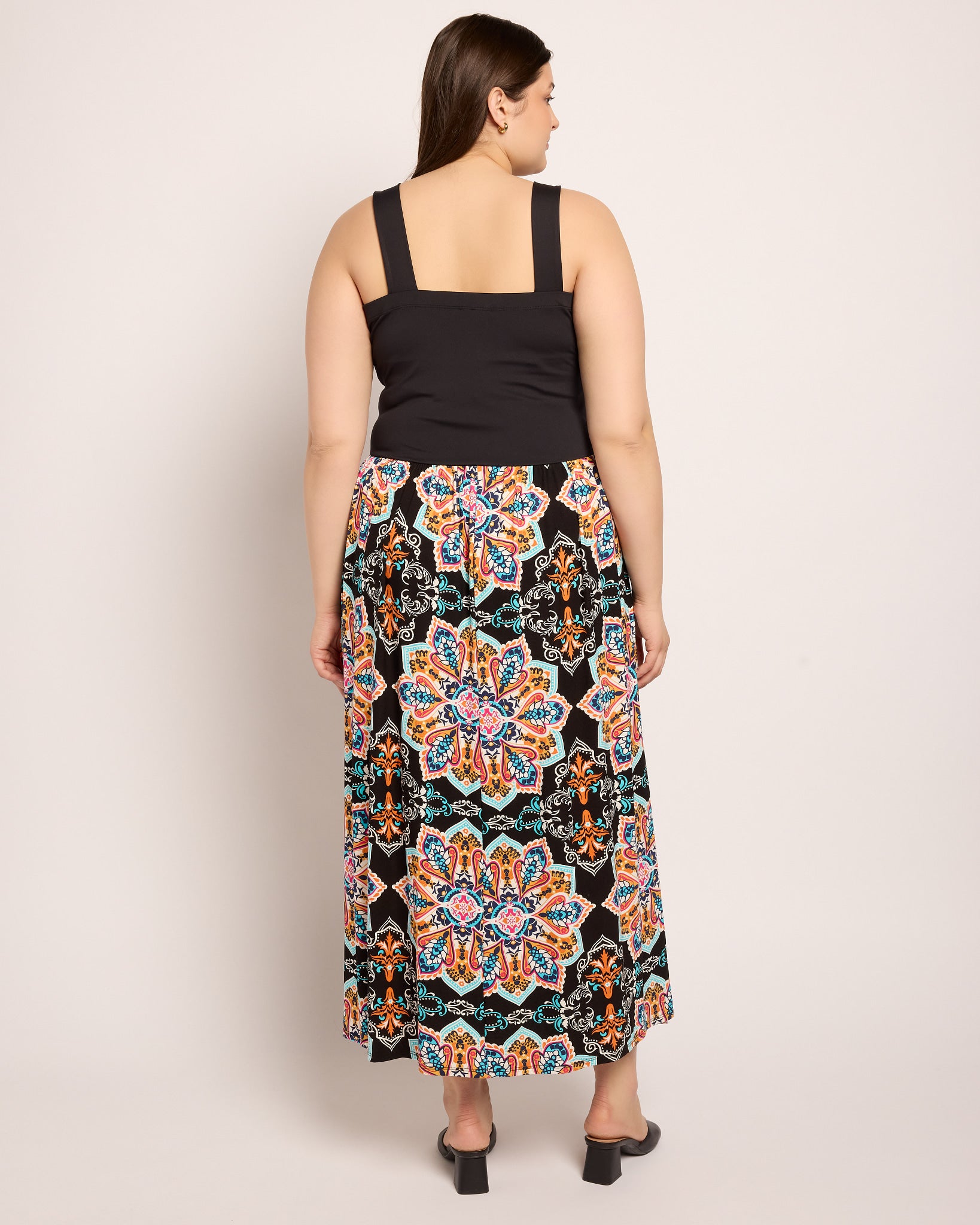 Black Multi $|& Loveappella Strap Dress - SOF Back