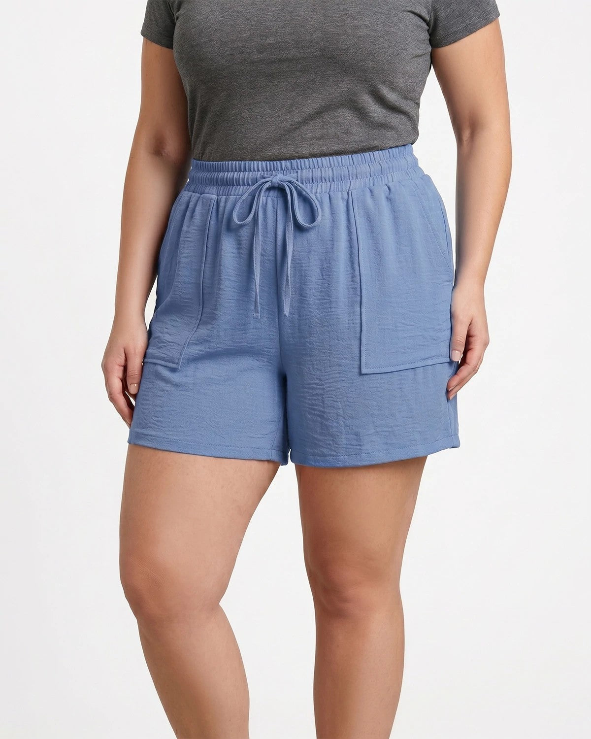Provence Blue $|& West Kei Airflo Woven Short - VOF Detail