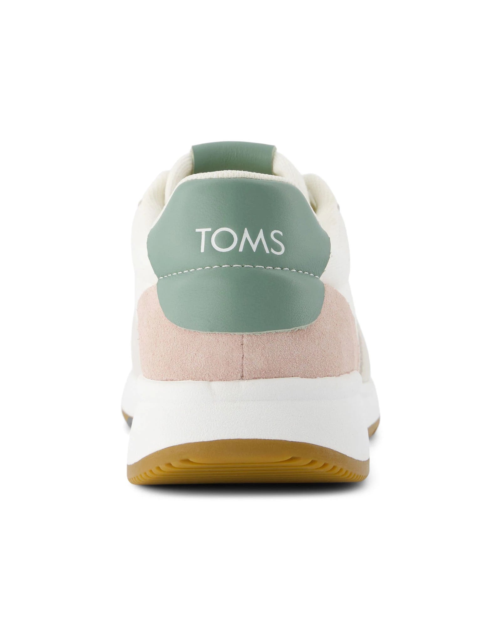 Natural Egret Suede $|& TOMS TRVL LITE Retro Runner Sneaker - Hanger Side