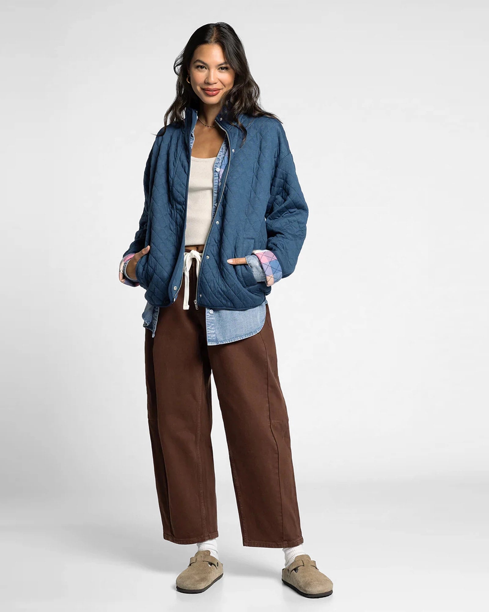 Vintage Indigo $|& Thread & Supply Desiree Jacket - VOF Detail