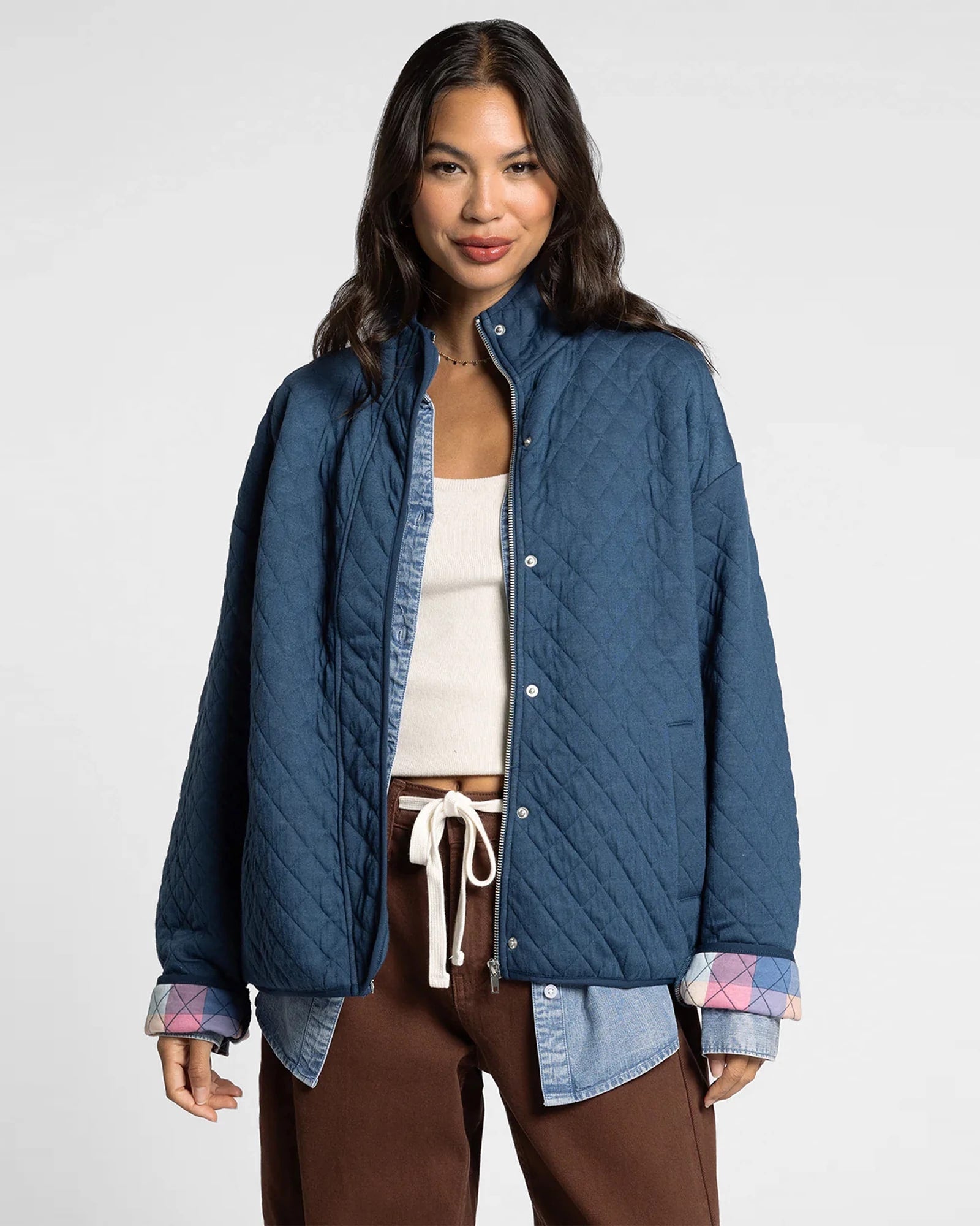 Vintage Indigo $|& Thread & Supply Desiree Jacket - VOF Detail