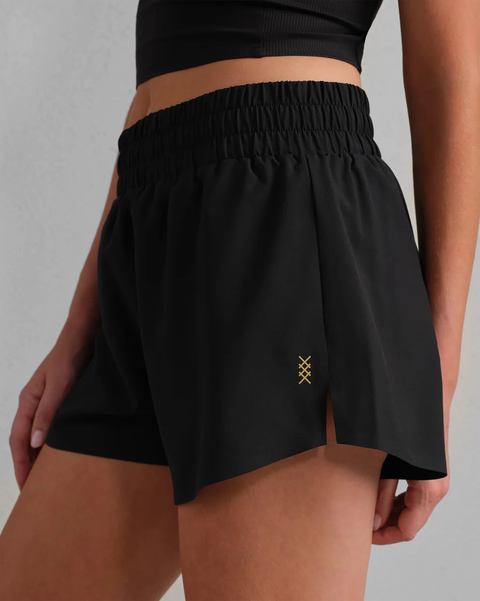 Black $|& Rhone Mirage Short - Lined - Hanger Front