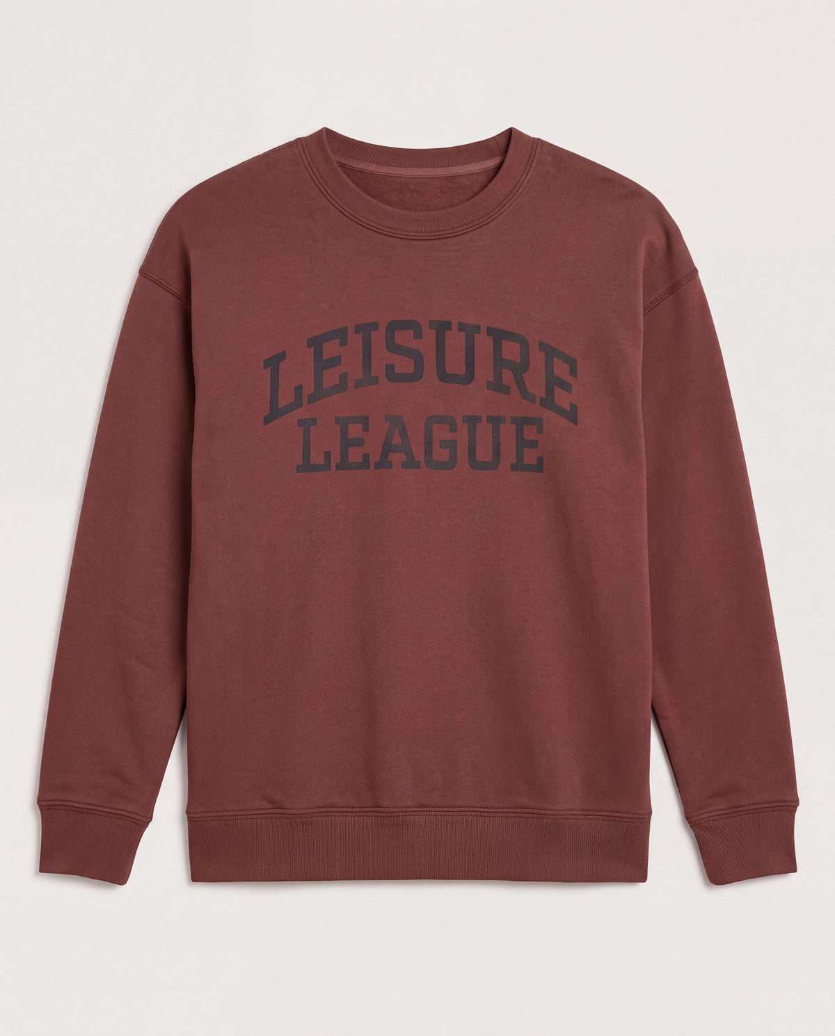 Walnut $|& Interval Iris Graphic Sweatshirt - Hanger Detail