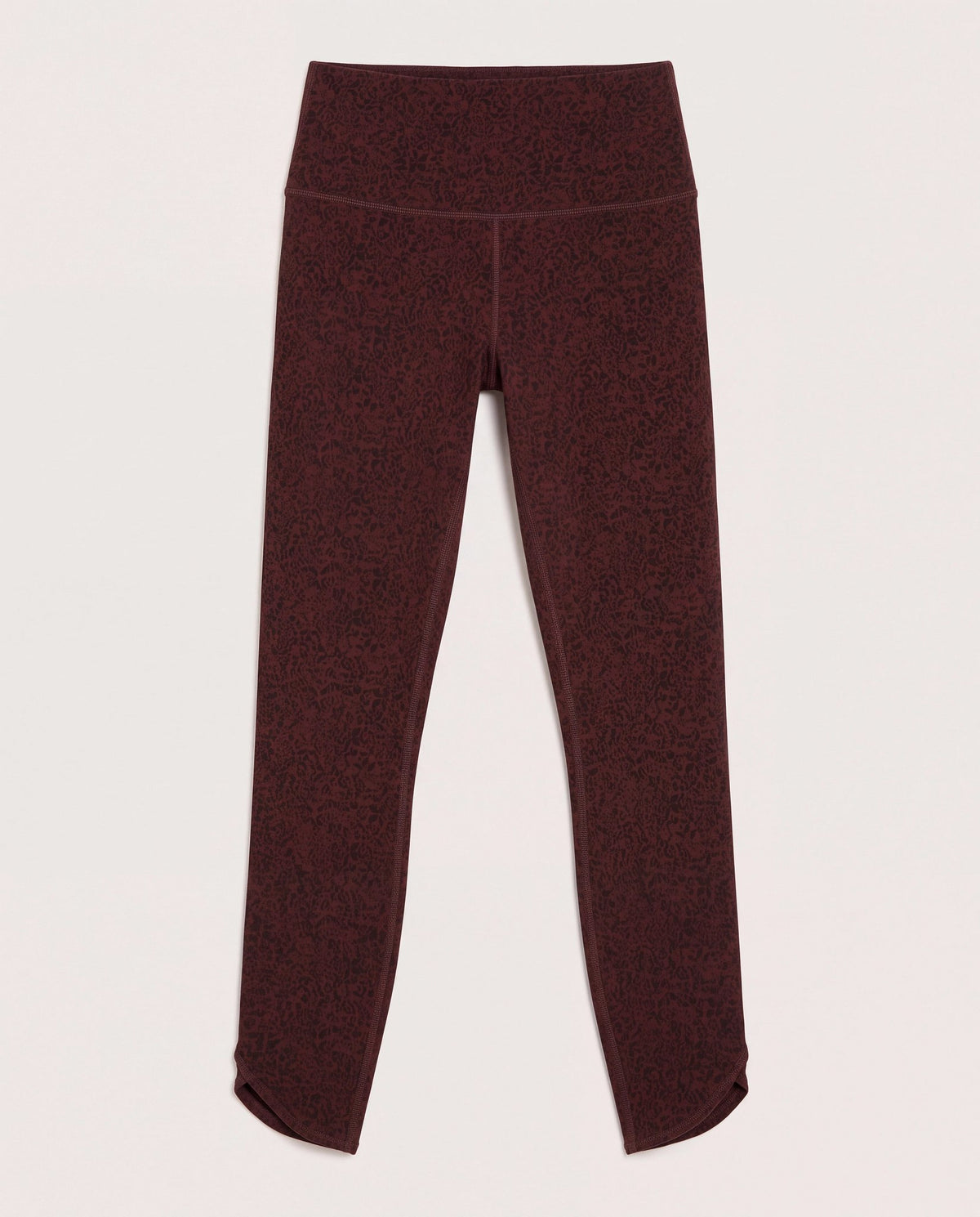 Walnut Leopard Heather $|& Interval FlowHeather Sculpt Prime Legging - Hanger Detail