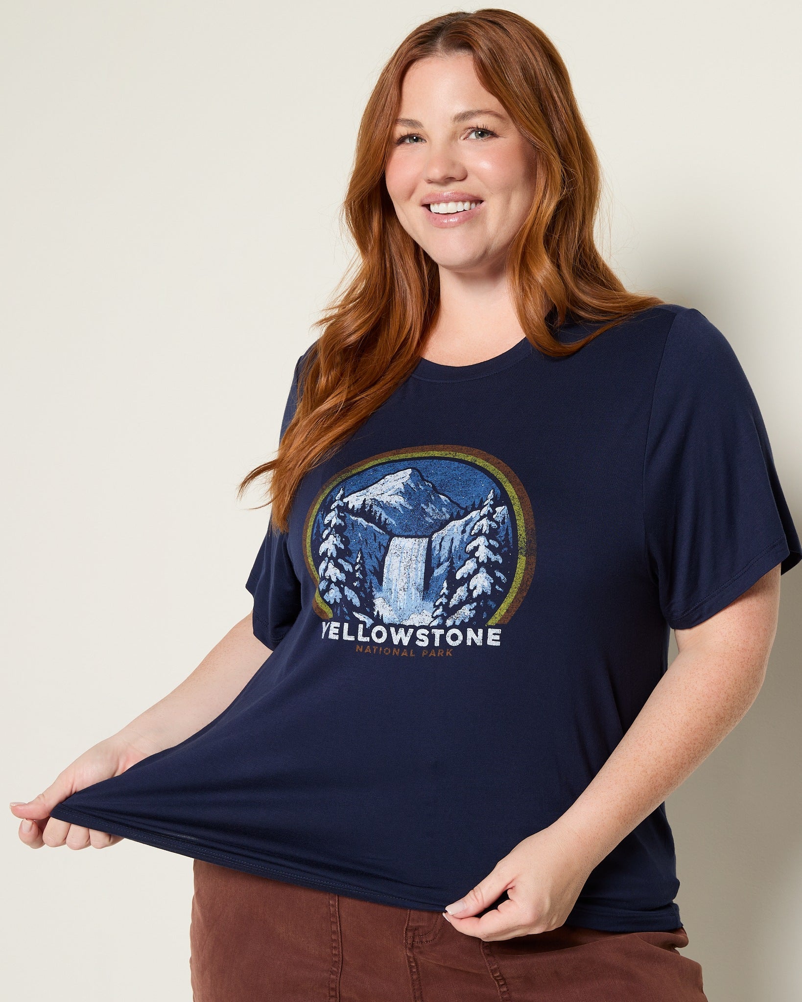 Mariner Midnight $|& Herizon Yellowstone Graphic Tee - SOF Front
