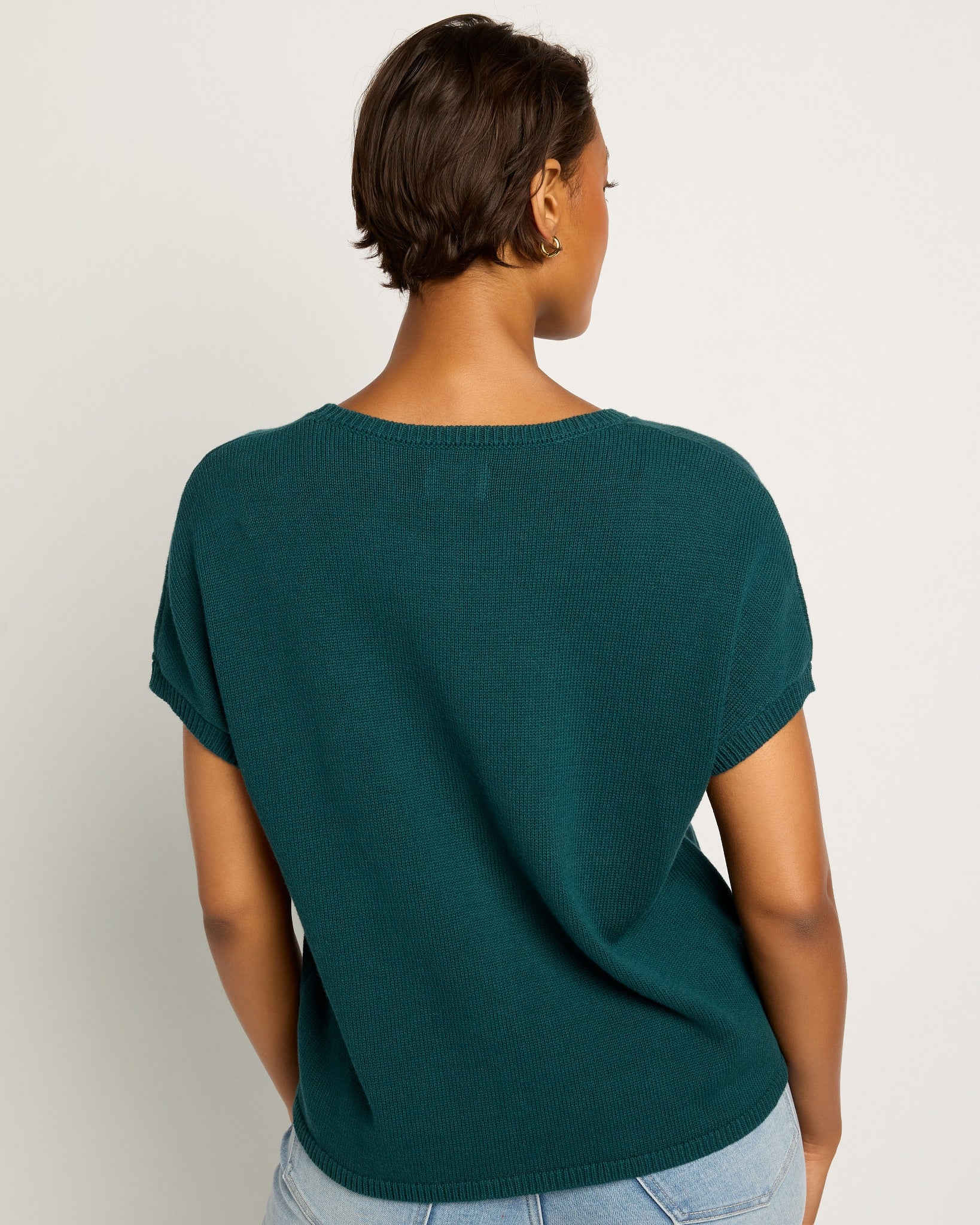 Laurel $|& SEAS Nora Dolman Graphic Sweater Tee - SOF Back