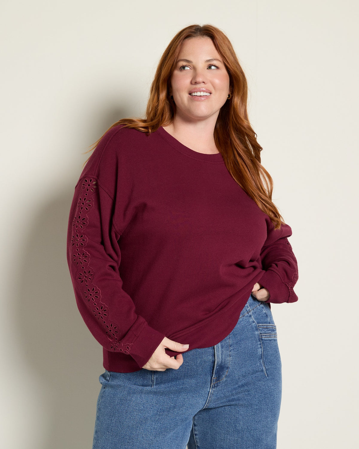 Zinfandel $|& Thread & Supply Marietta Top - SOF Front