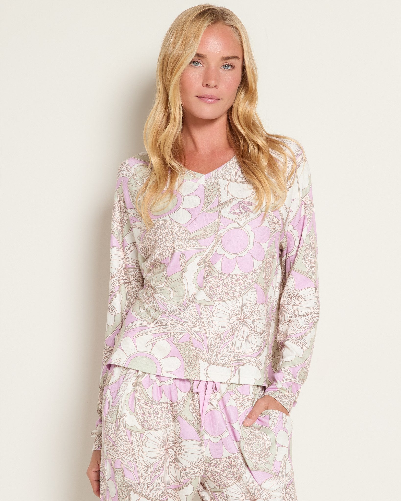 Fair Orchid $|& SEAS Stargaze Sleep Top - SOF Front