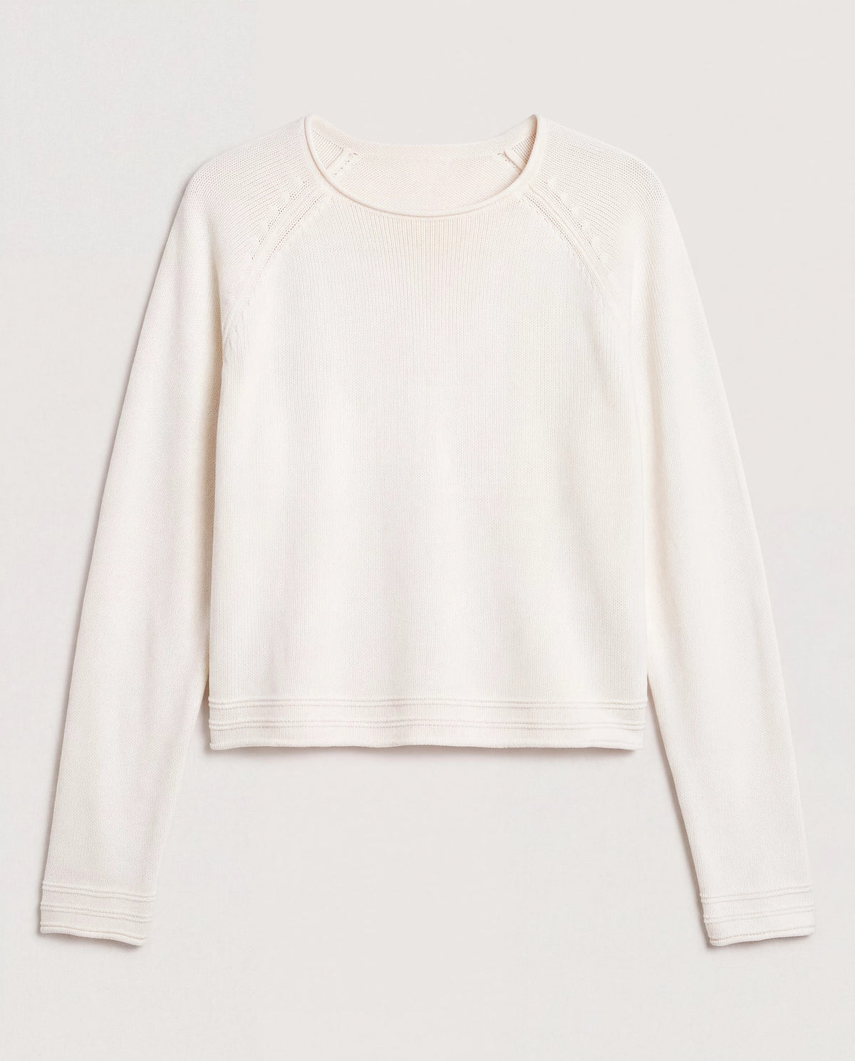 Cream $|& SEAS Leah Raglan Sweater - Hanger Detail