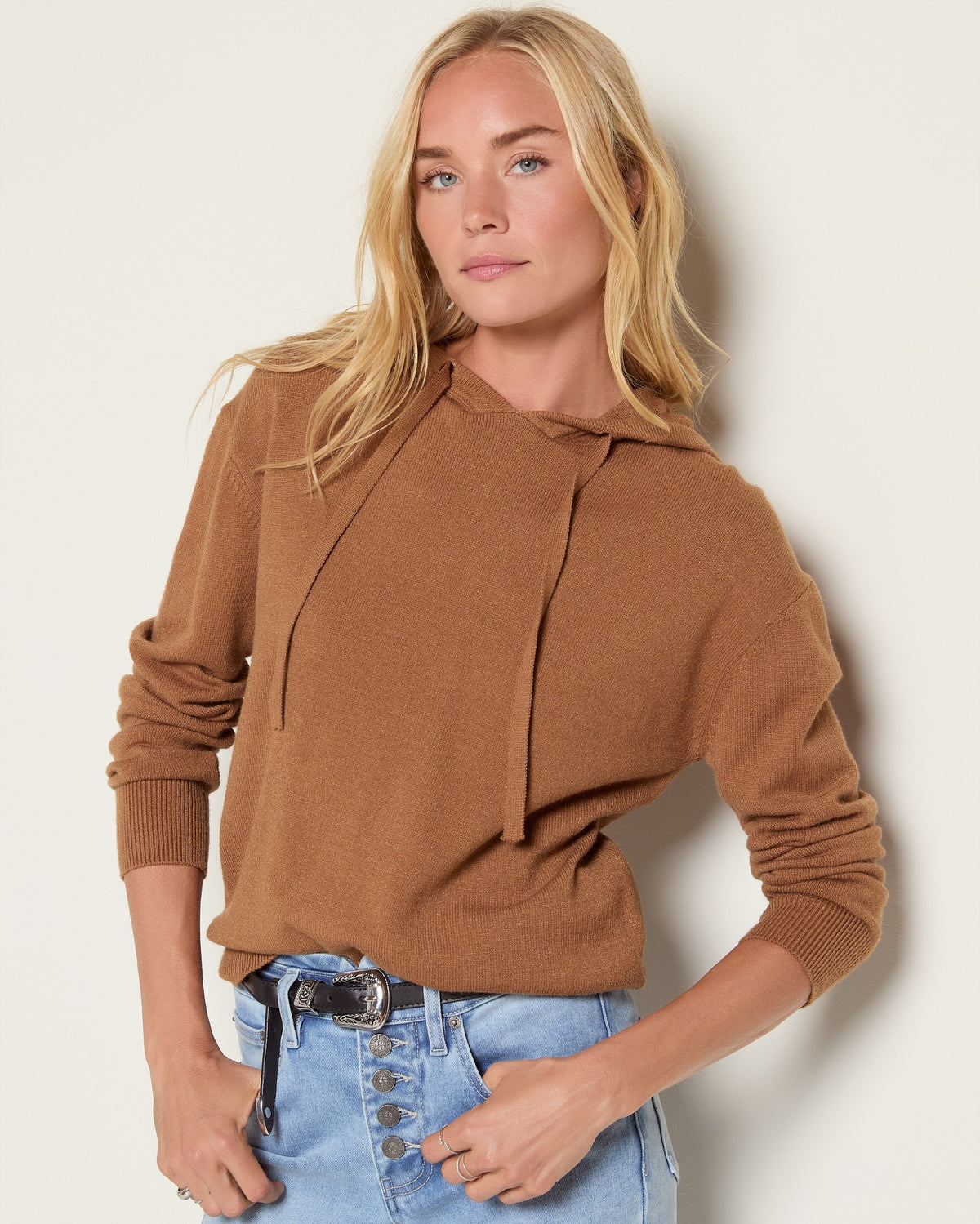 Canyon $|& SEAS Palm Hooded Sweater - SOF Front