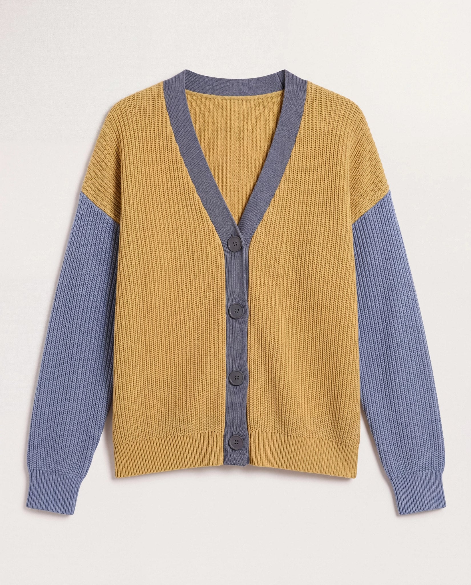 Canyon $|& SEAS Brie Colorblocked Cardigan - Hanger Detail