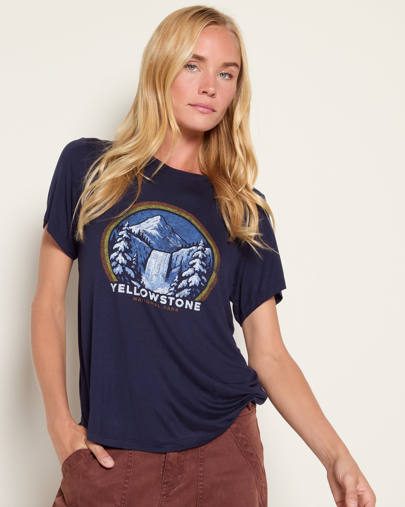 Mariner Midnight $|& Herizon Yellowstone Graphic Tee - SOF Front