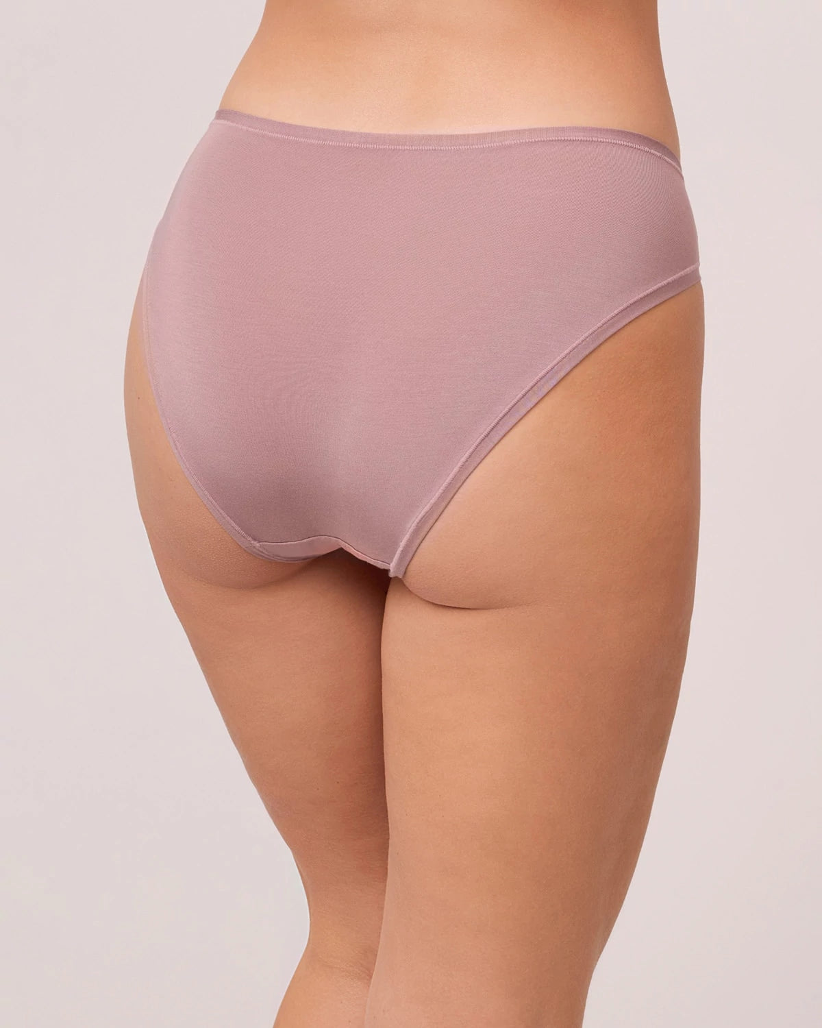 Cappuccino/Black $|& Montelle Bodybliss Brief 2 Pack - Hanger Side