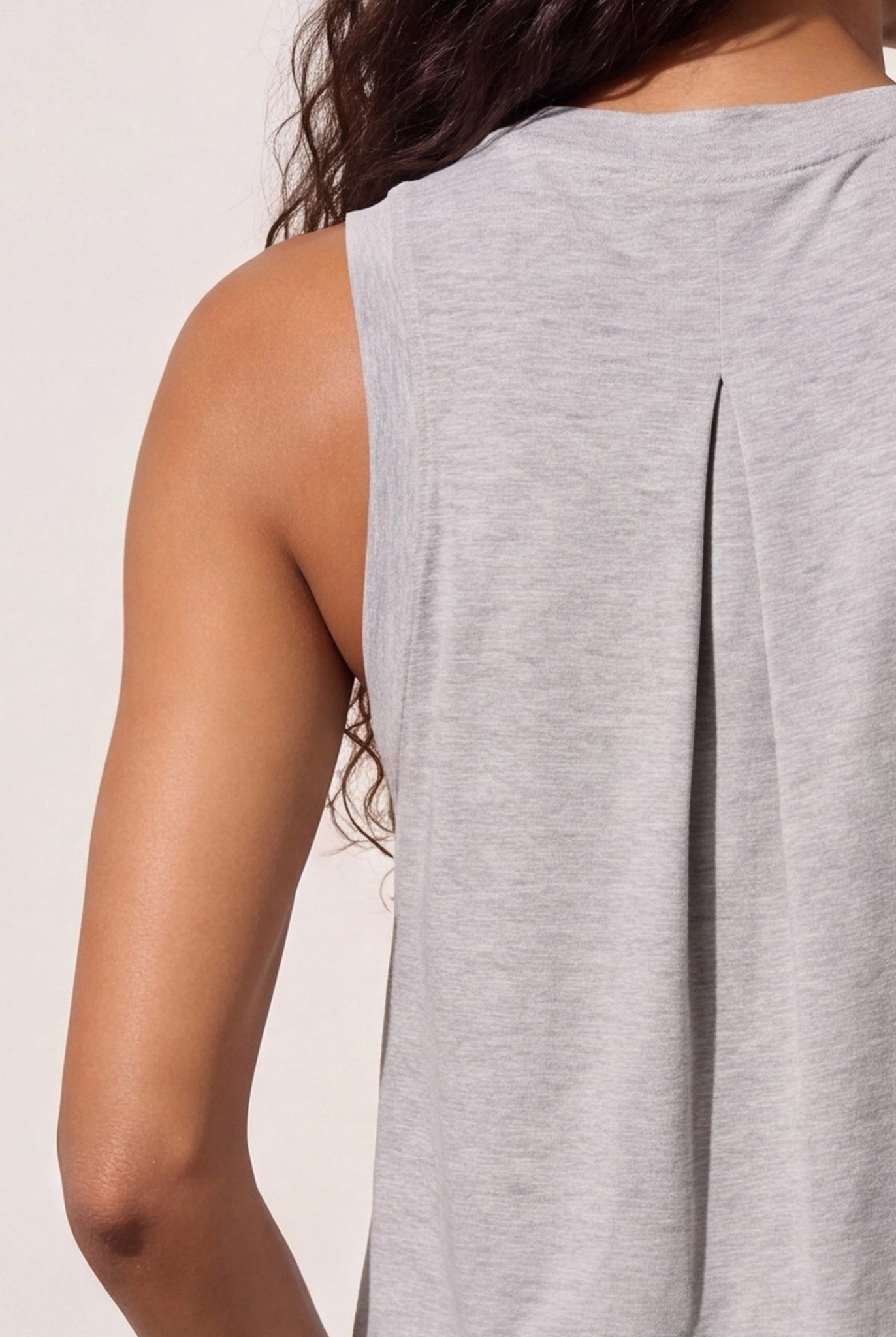 Dove Grey $|& Interval FlowHeather Breeze Focus Tank - SOF Full Front