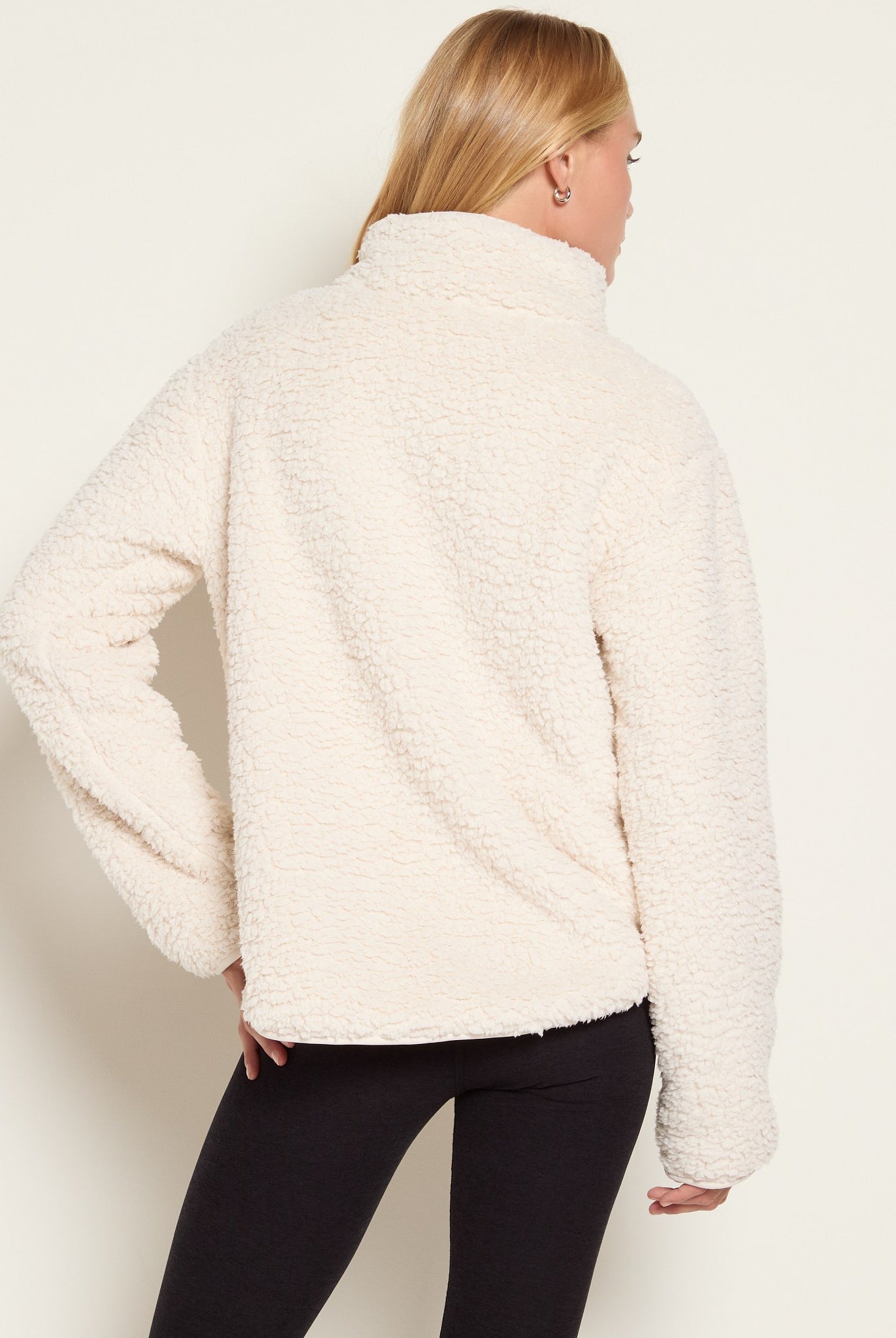 Dove Grey $|& Interval Big Bear ¼ Zip - SOF Back