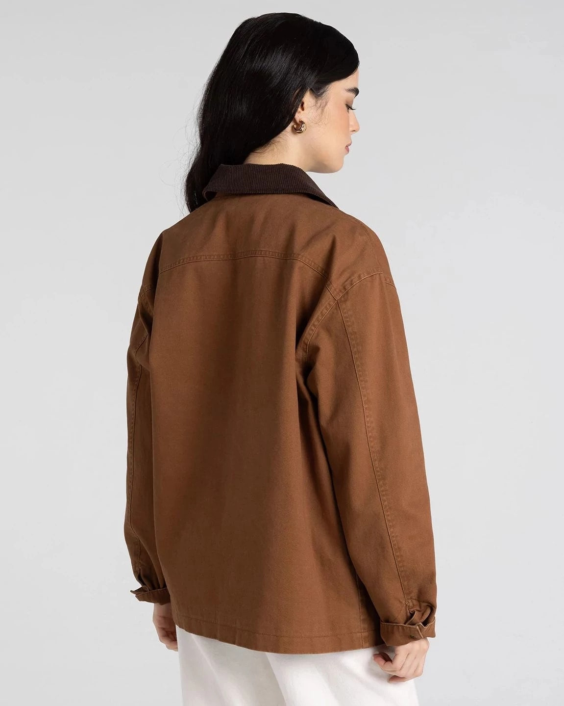 Nutmeg $|& Thread & Supply Martingale Barn Jacket - Hanger Side