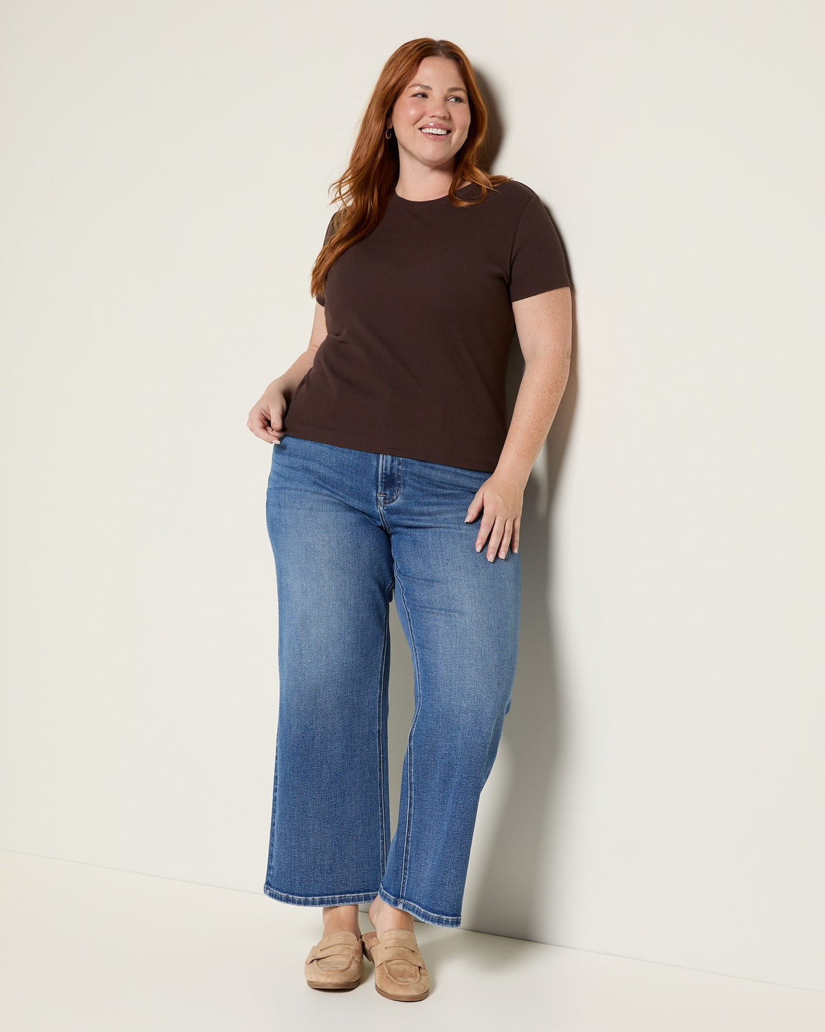 Coffee Bean $|& Thread & Supply Annie Tee - UGC On Fig