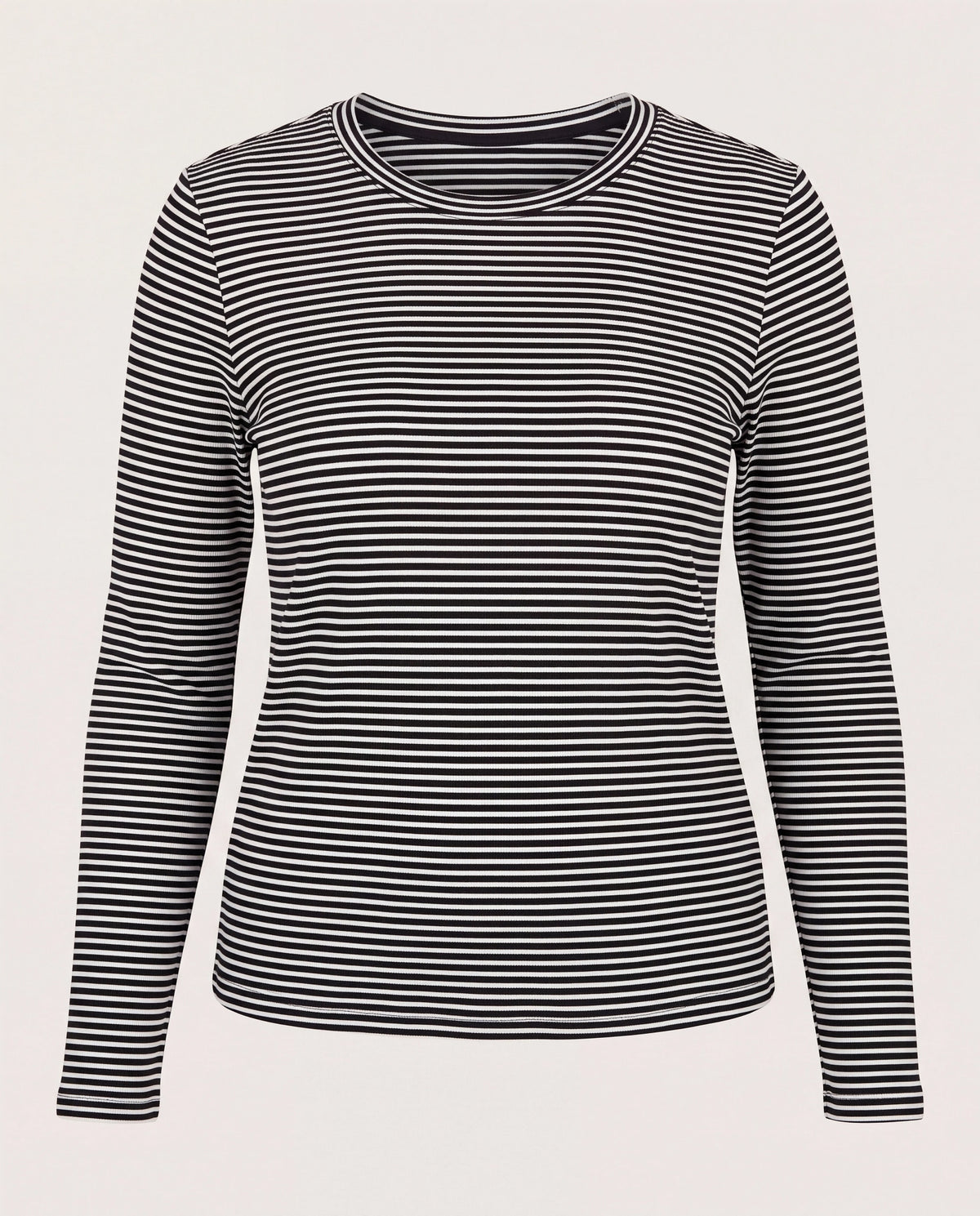 Black Cream Stripe $|& Thread & Supply Jess Top - Hanger Detail