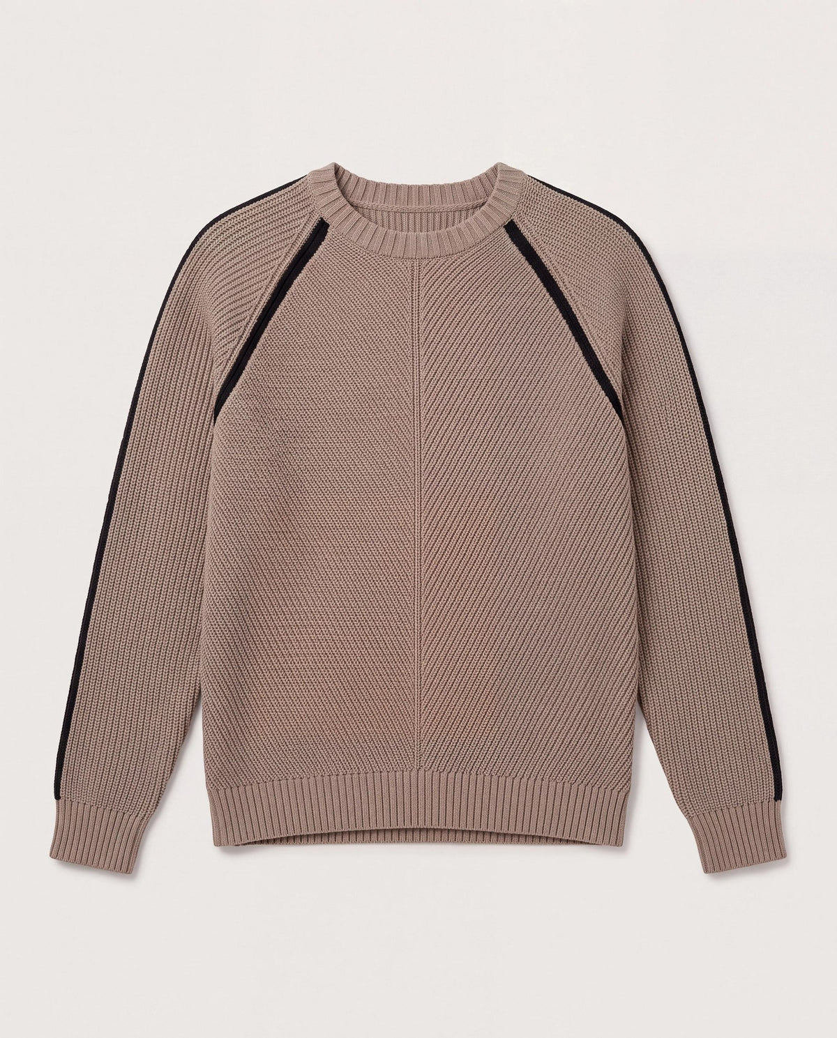 Taupe Black $|& Thread & Supply Koya Sweater - Hanger Detail