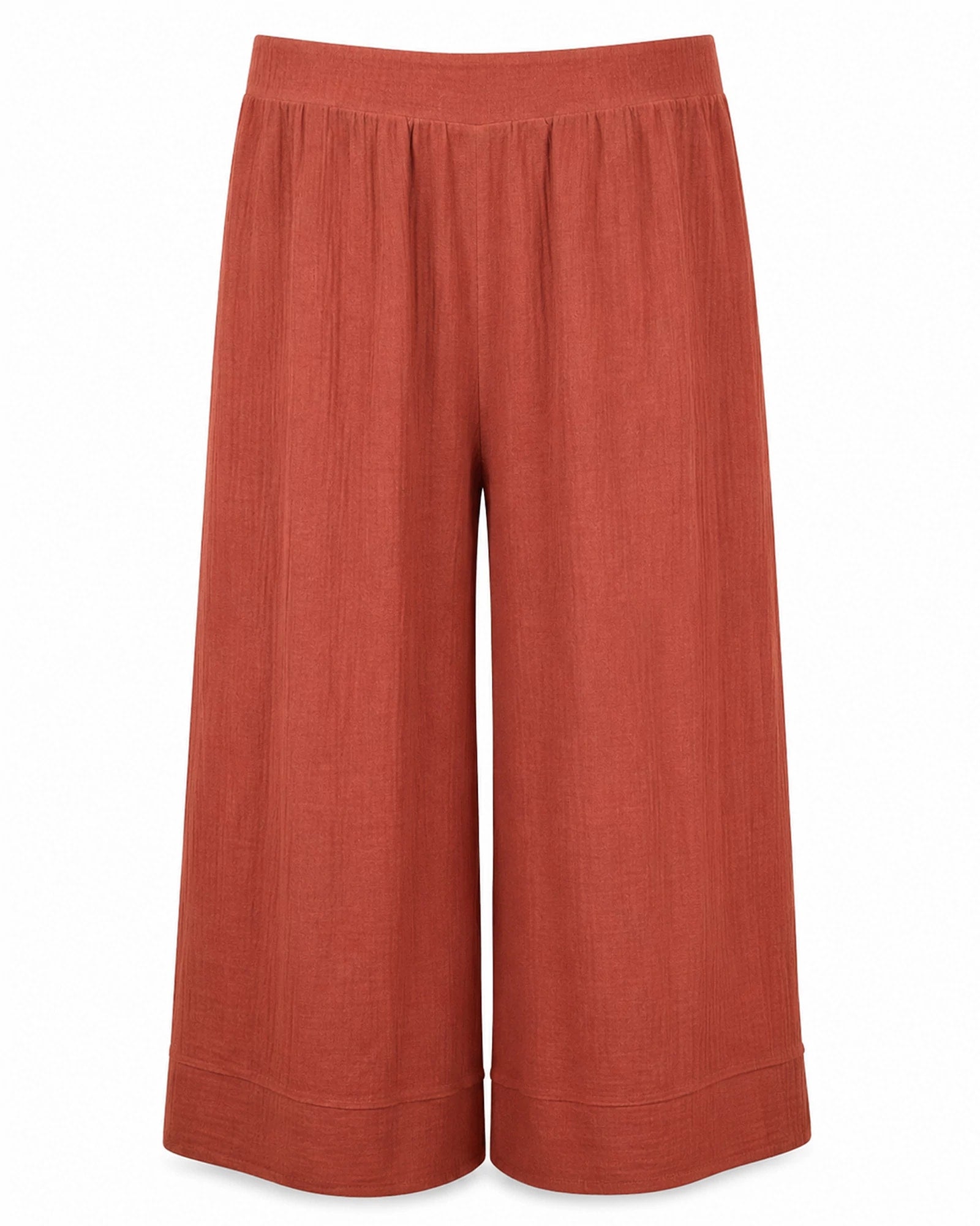 Mandarin $|& W. by Wantable Gauze Wide Leg Pant - Hanger Side