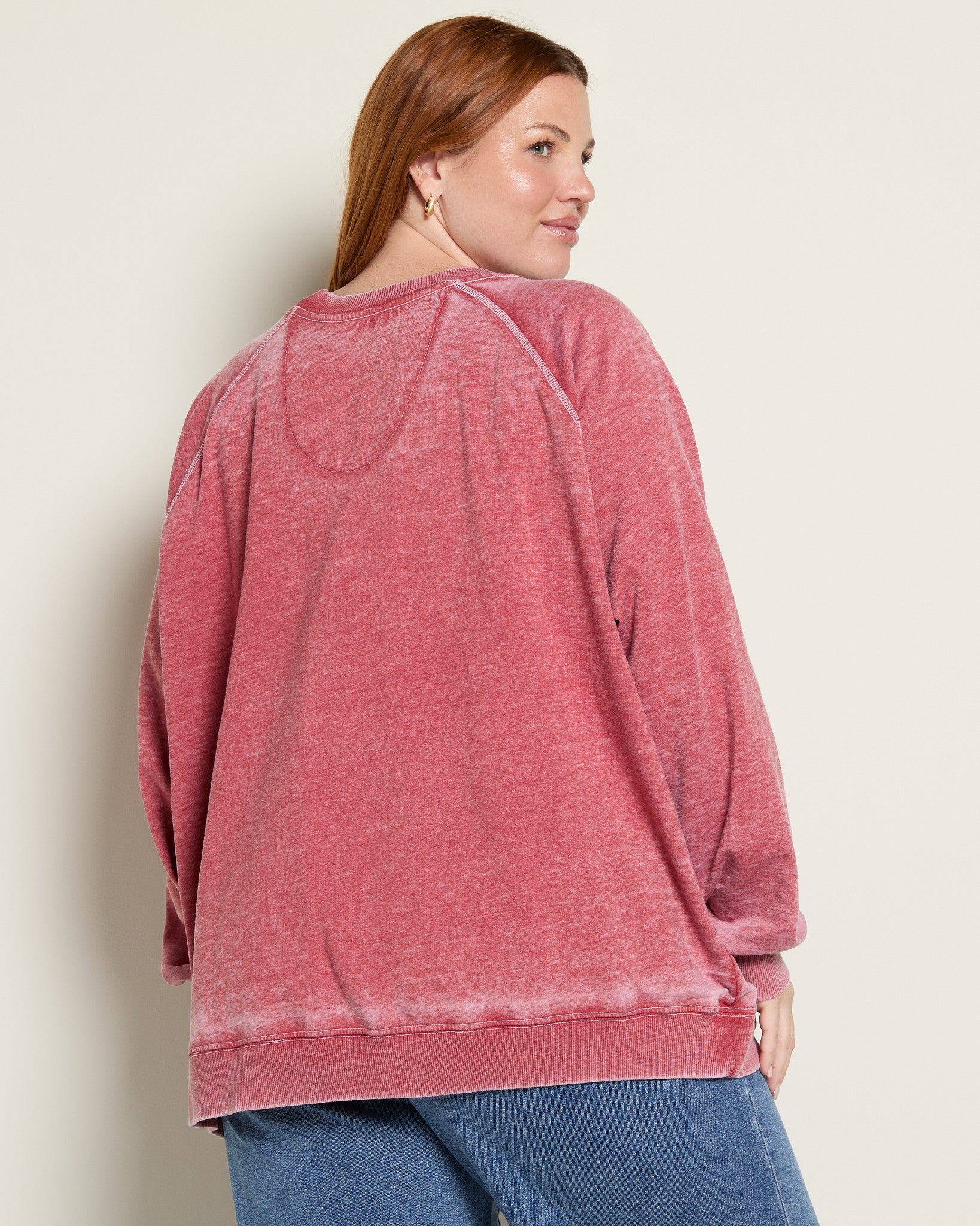 Chili Pepper $|& Recycled Karma Aerosmith Sweatshirt - SOF Back