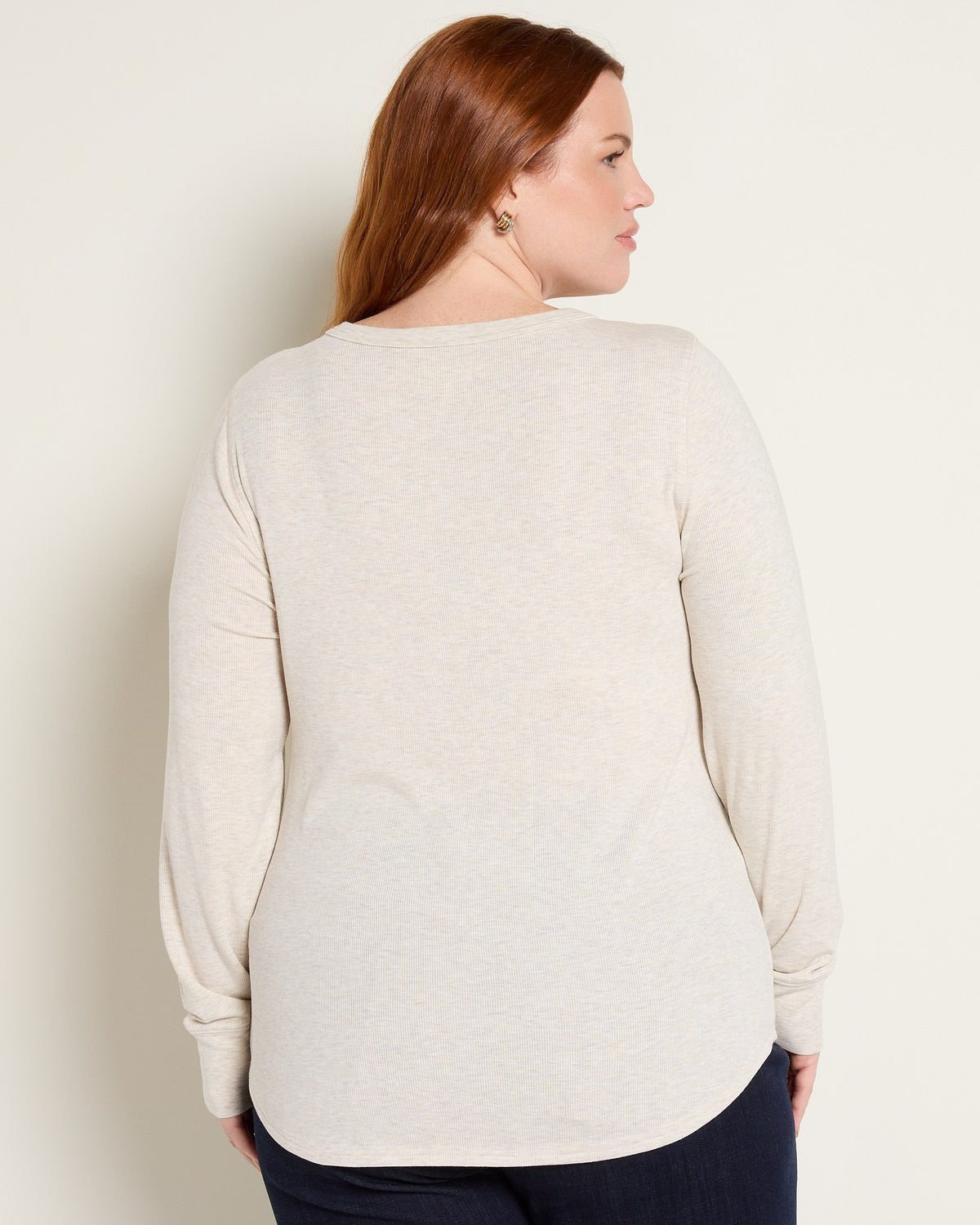 Sand Heather $|& Thread & Supply Stacy Top - SOF Back