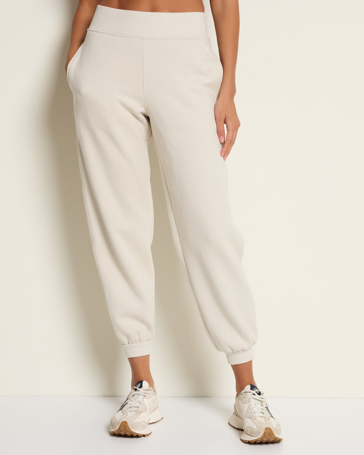 Cream $|& Interval All Star Jogger - SOF Front