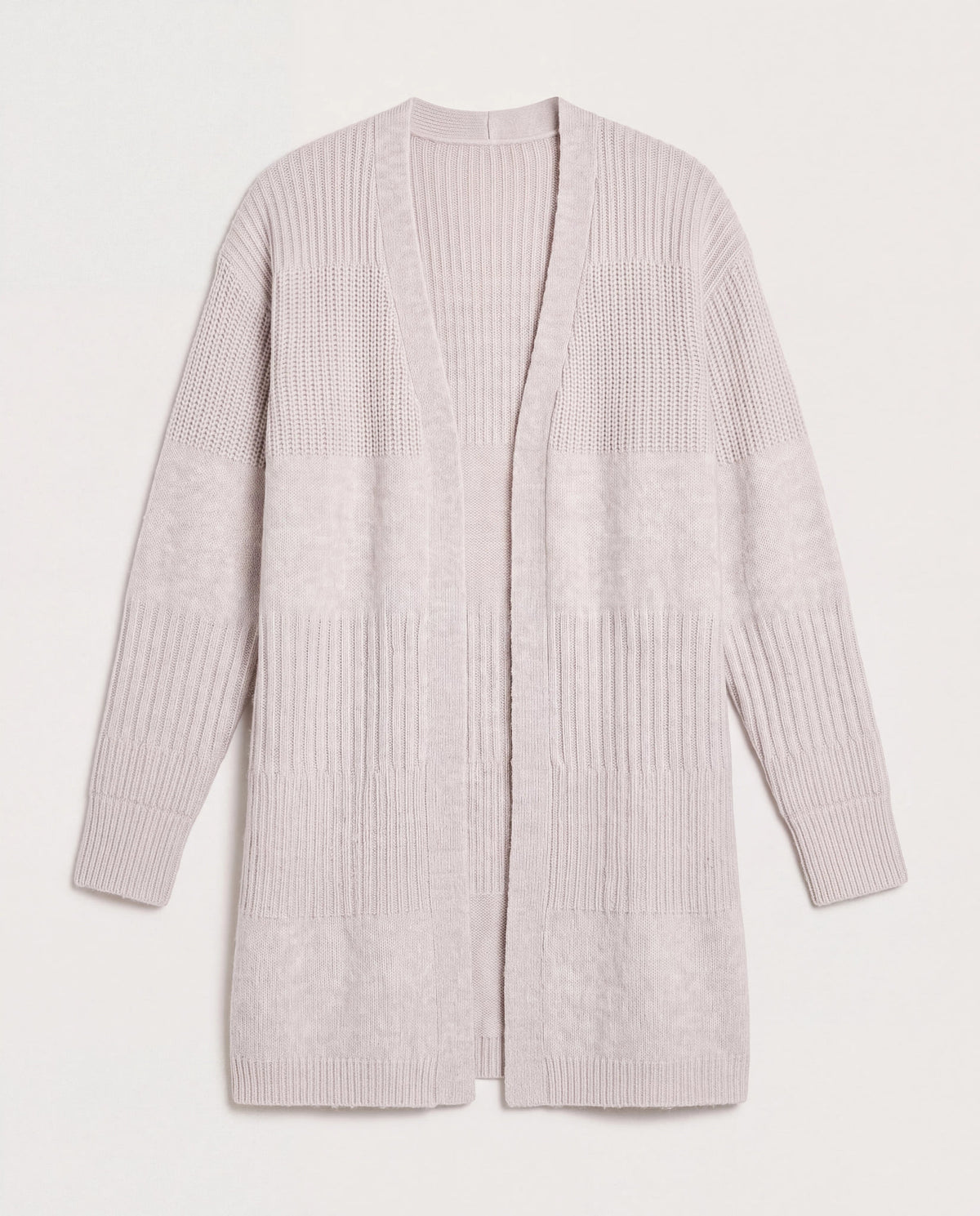 Sandstone $|& SEAS Emma Drop Sleeve Cardigan - Hanger Detail