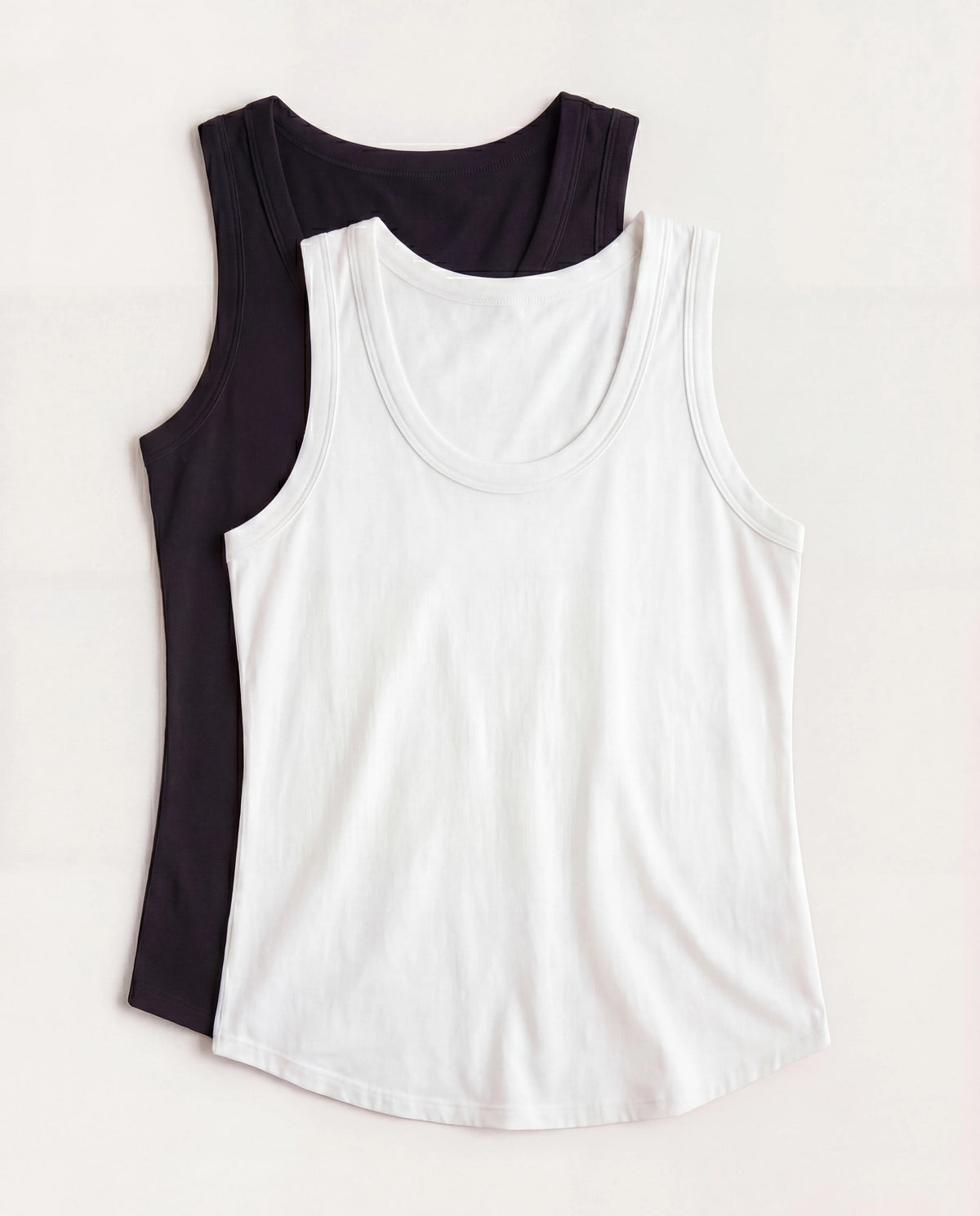 Black/White 2 Pack $|& W. by Wantable The Anywhere Essential Tank