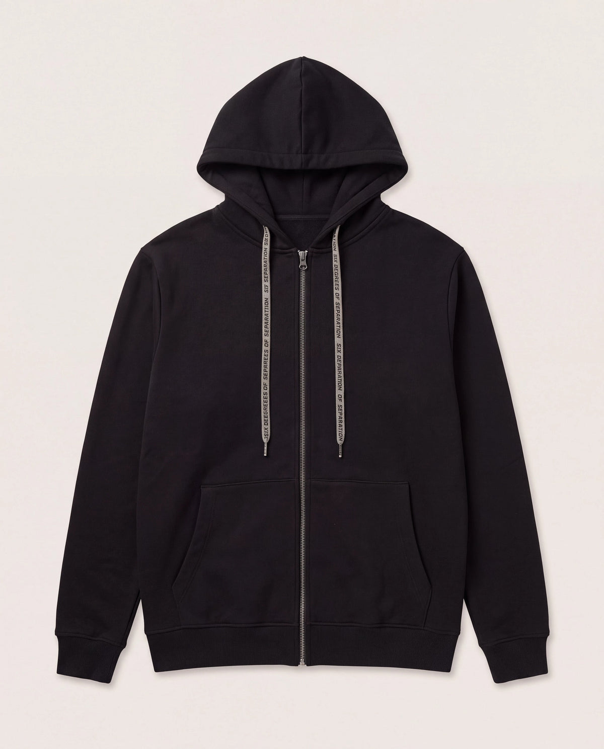 Stealth Shadow $|& SDOS Core Zip Hoodie - Hanger Detail