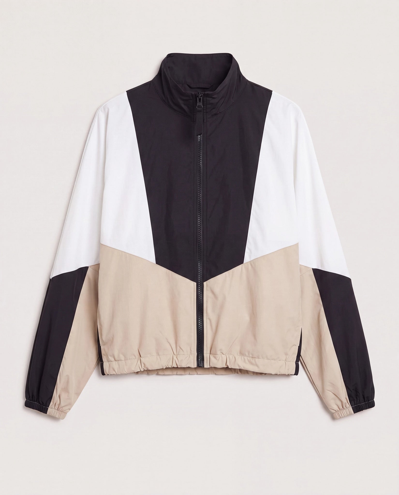 Black $|& Thrive Société Seamed Jacket - Hanger Detail
