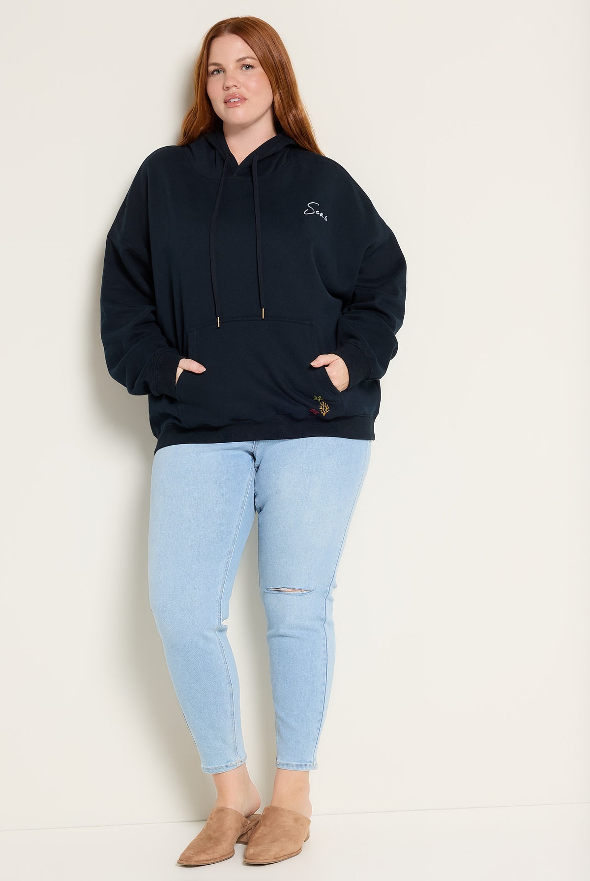Midnight $|& SEAS Ryder "Tide Tripper" Graphic Hoodie - SOF Back
