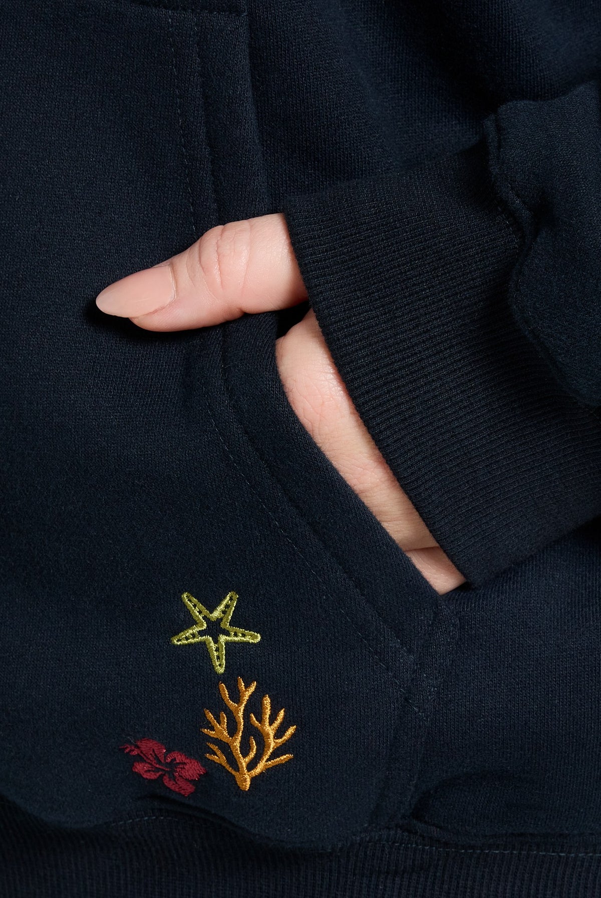 Midnight $|& SEAS Ryder "Tide Tripper" Graphic Hoodie - SOF Back