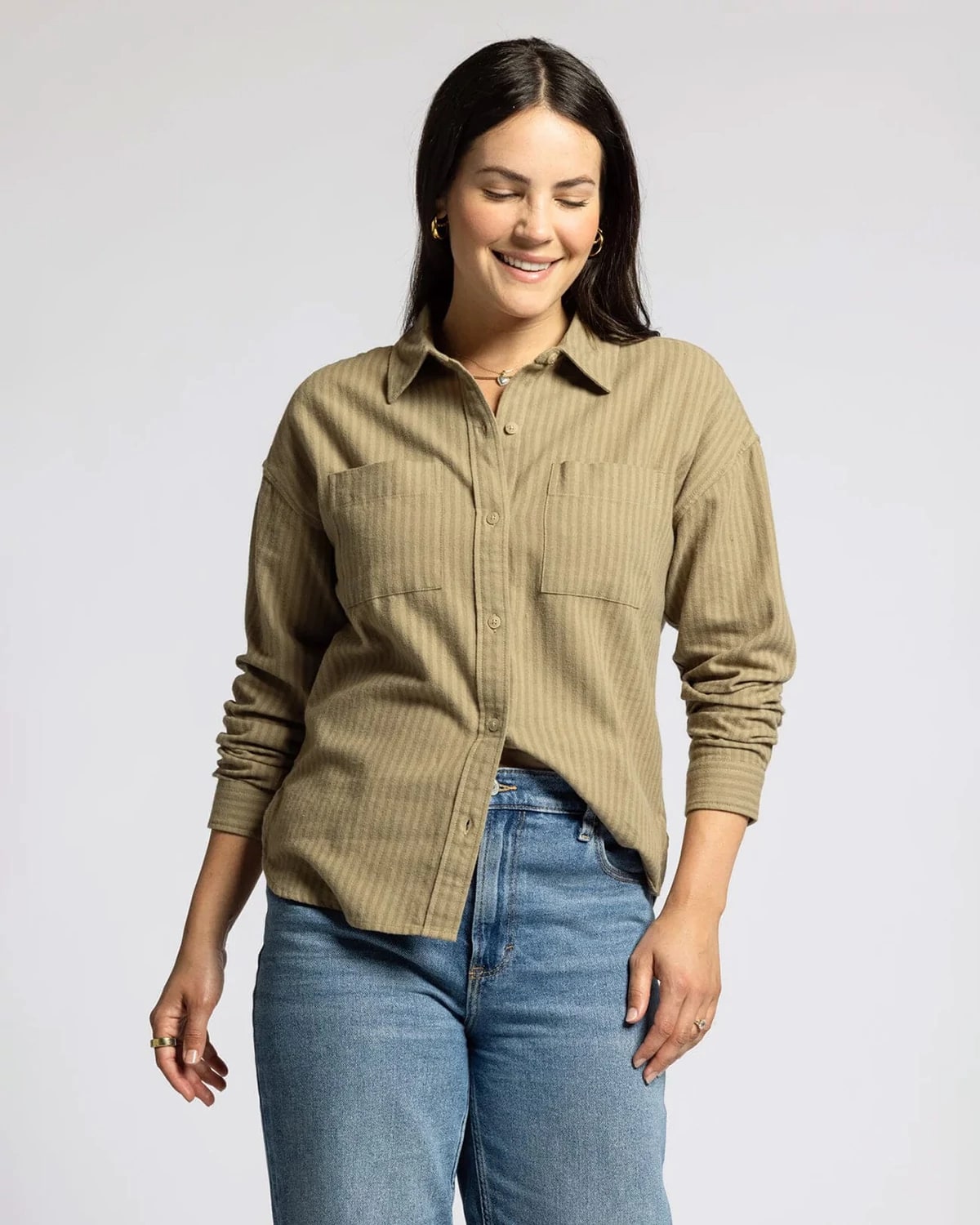 Elmwood Tonal $|& Thread & Supply Vermont Shirt - VOF Detail