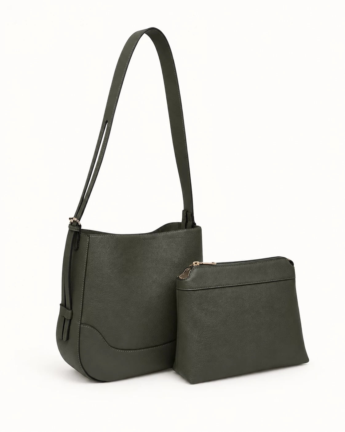 Dk Olive $|& Jen & Co. Poppy - Hanger Front