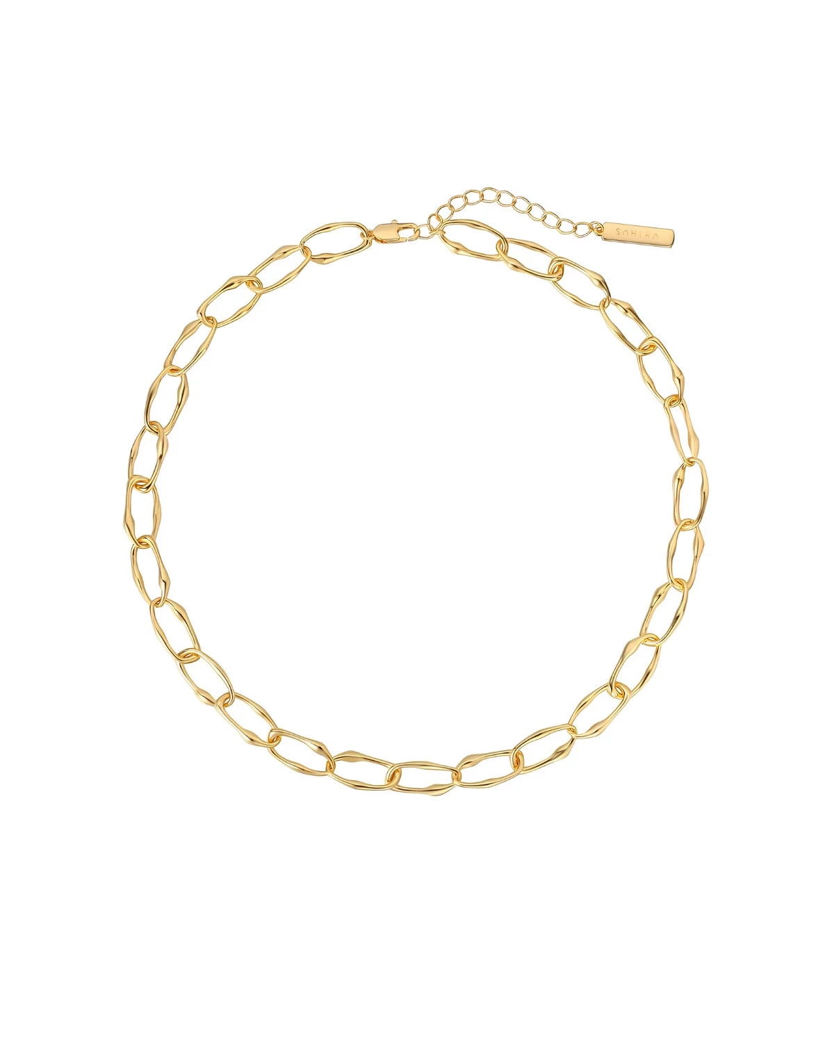 Gold $|& Sahira Bentley Link Necklace - VOF Detail