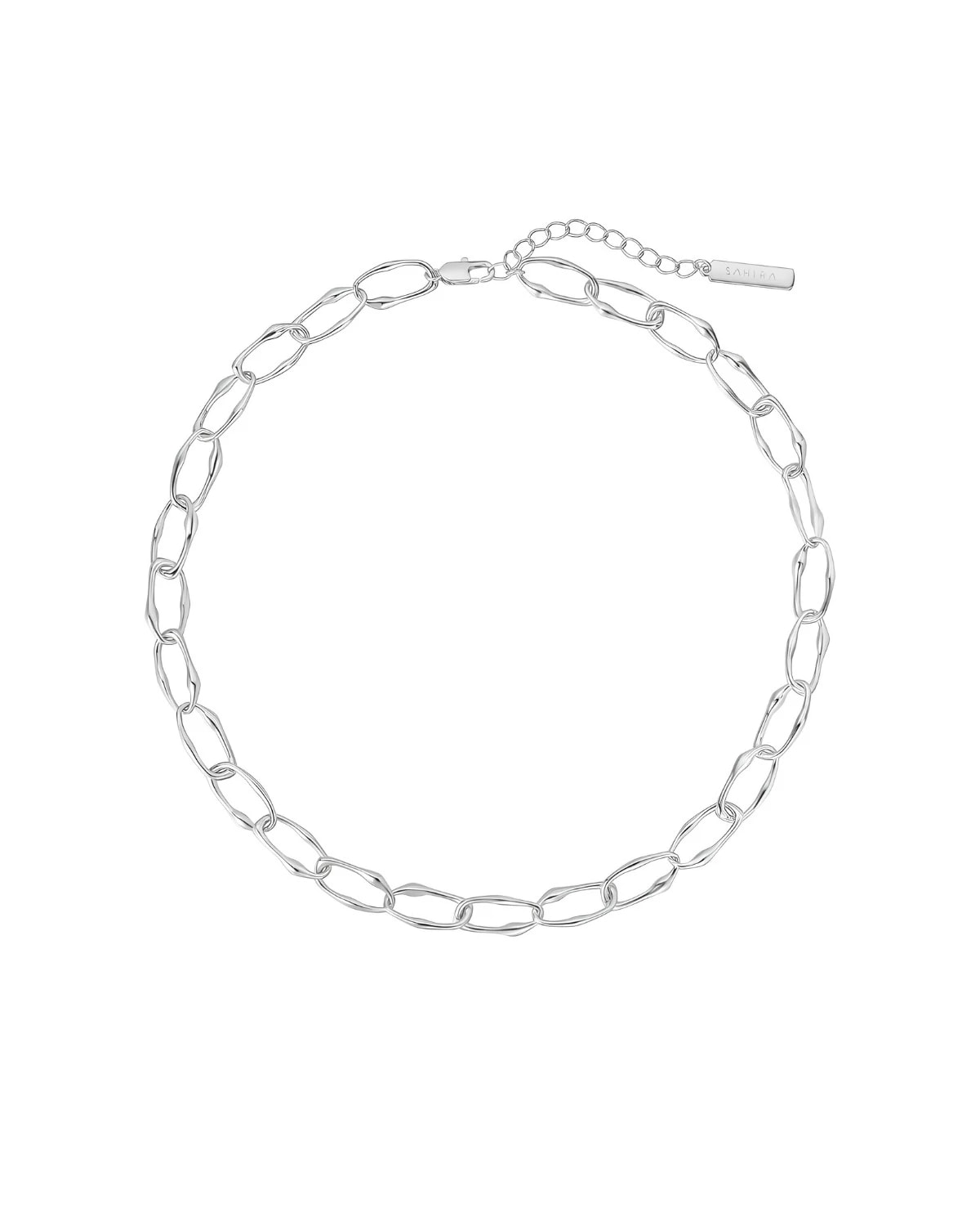 Silver $|& Sahira Bentley Link Necklace - VOF Detail