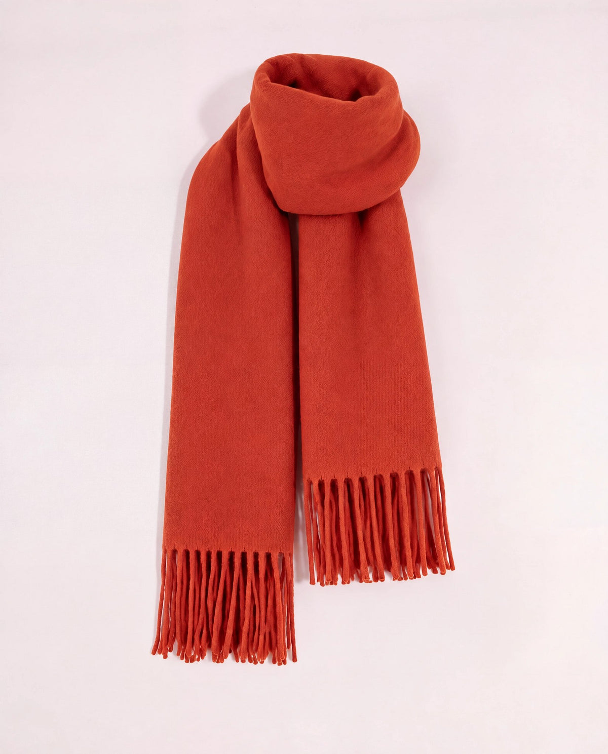 Rust $|& Fame Accessories Solid Scarf - Hanger Back