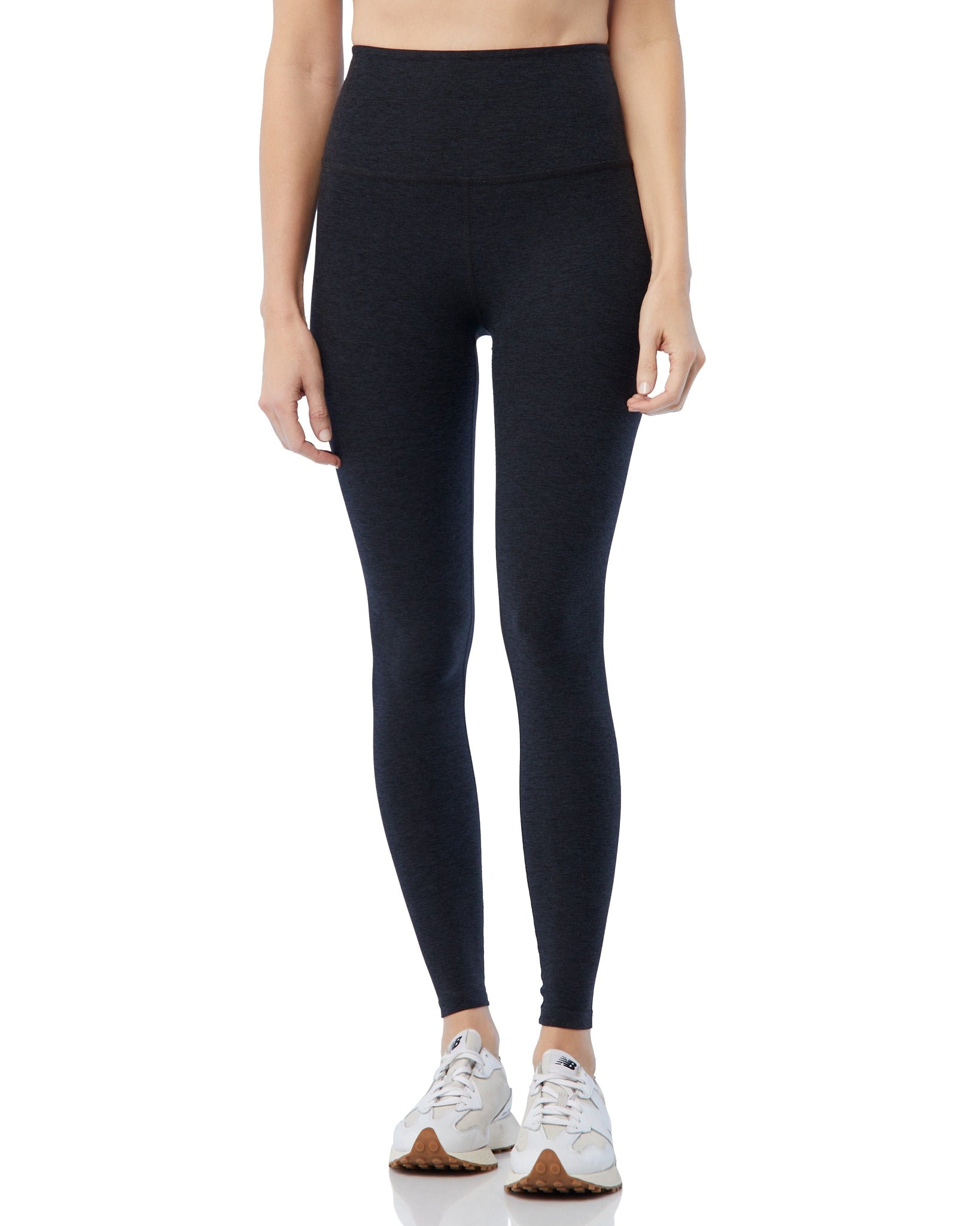 Darkest Night $|& Beyond Yoga Spacedye Caught In The Midi High Waisted Legging - SOF Front
