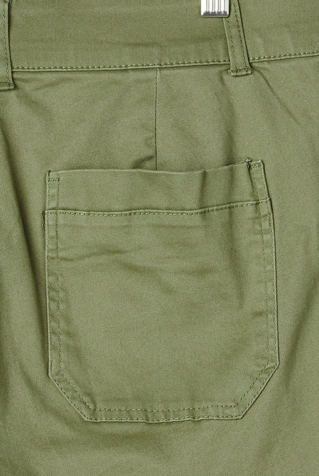 Laurel Oak $|& Democracy High Rise Double Button Utility Short - Hanger Back