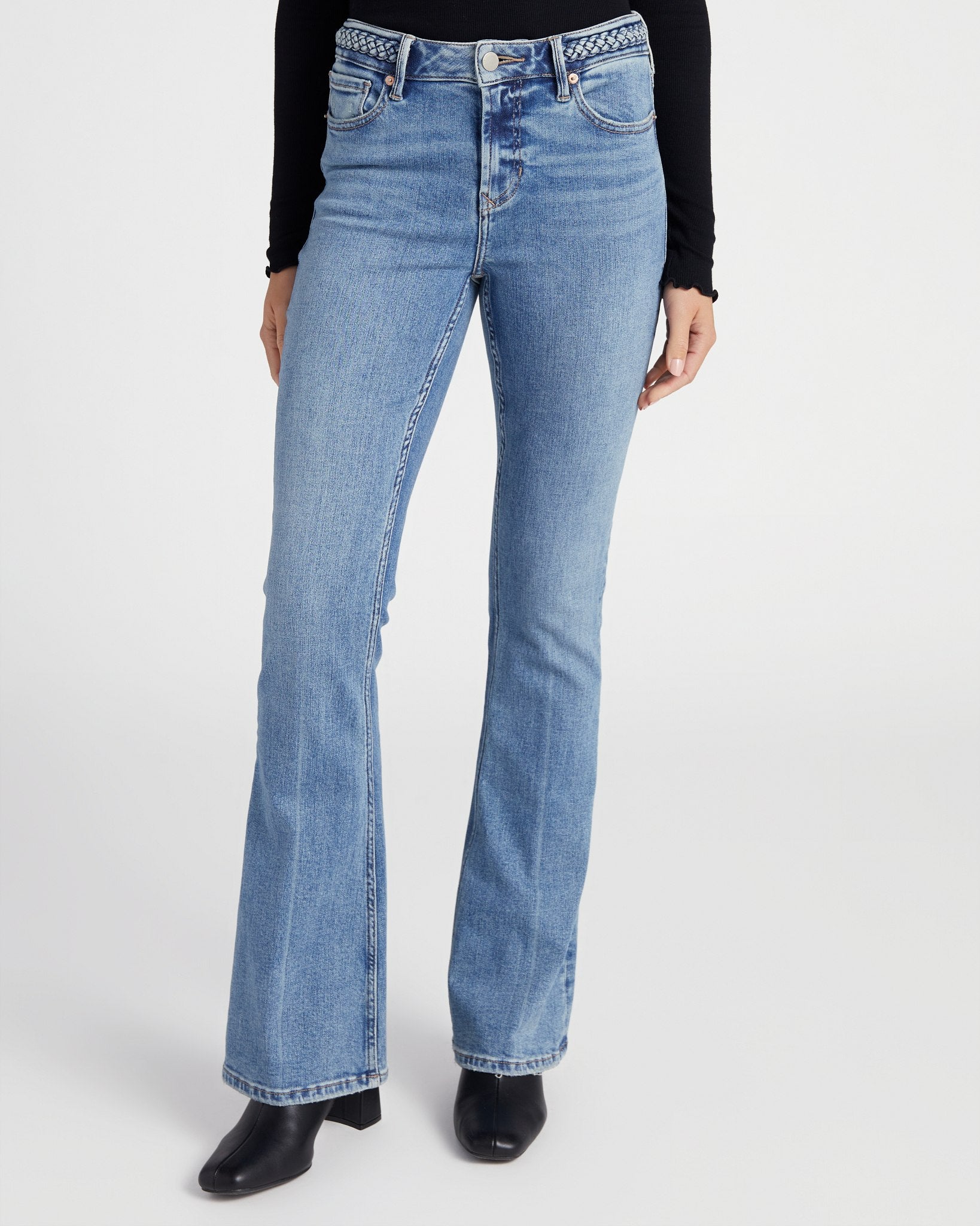 Rosa Ankle Flare Jeans