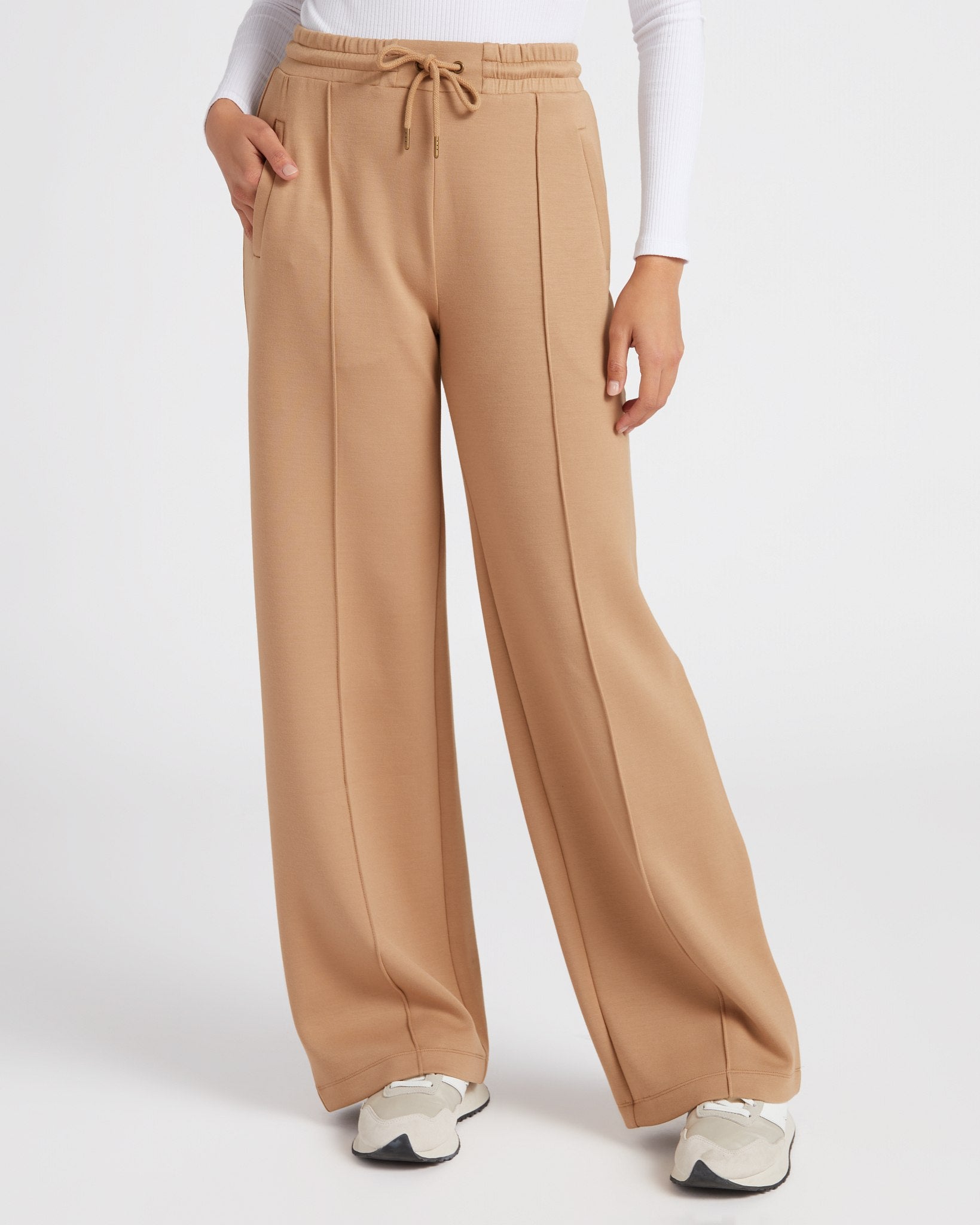 Scuba-Knit Track Pant, Banana Republic