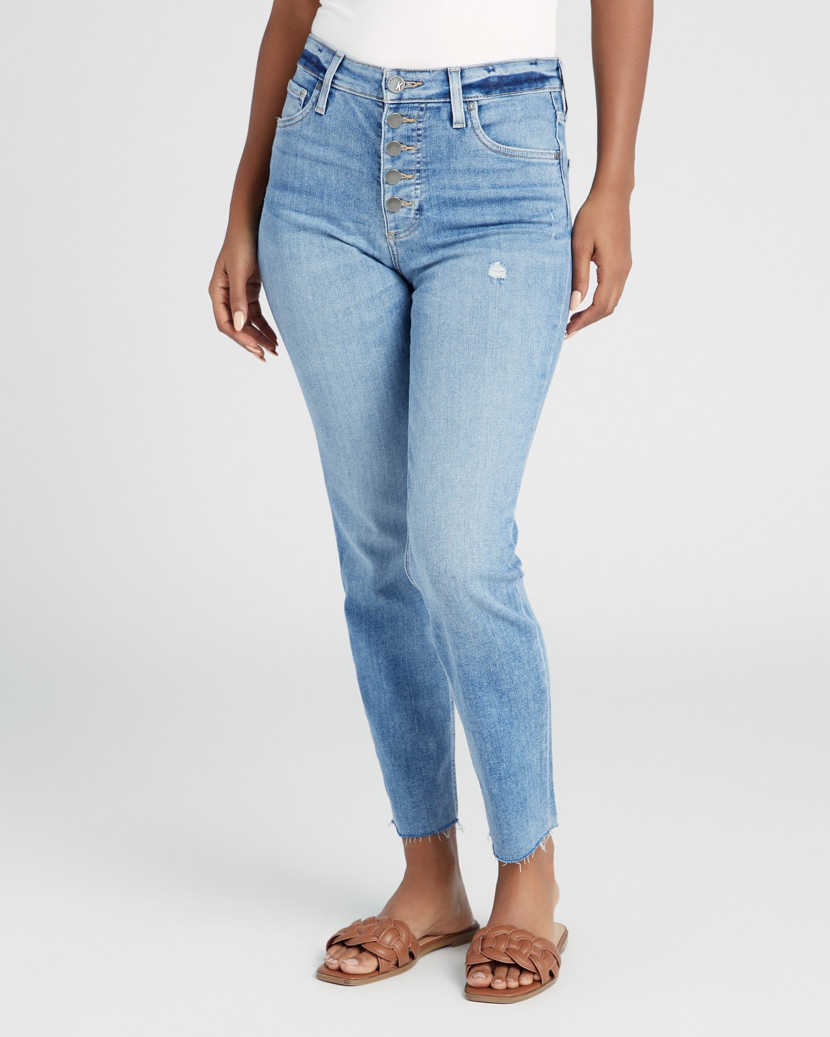 KUT from the Kloth Rachael High-Rise Fab Ab Mom Jeans