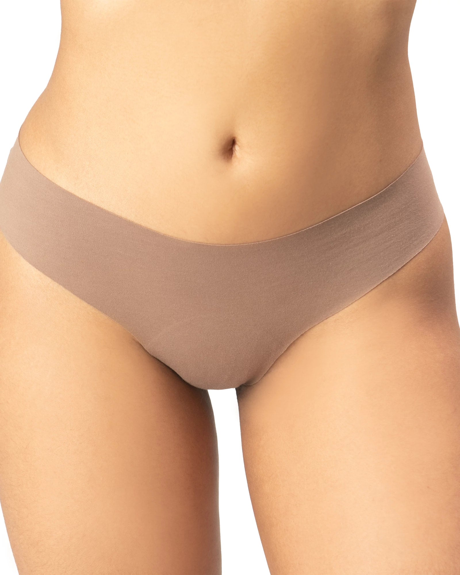 Dark Neutrals Tan/Mocha/Black $|& Panty Promise Low Rise Thong Pack - VOF Front