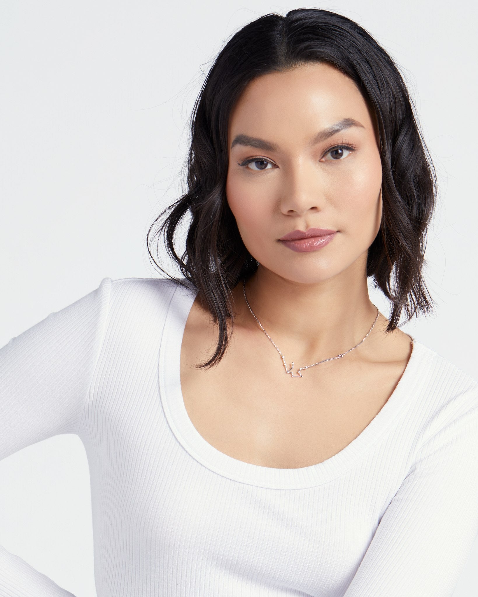 Silver $|& Sterling Forever Station Constellation Pendant Necklace - SOF Detail